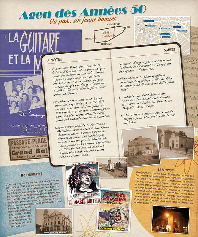 Panneau témoignage pour l'exposition