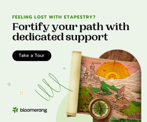 Creative reinforcing Bloomerang’s customer-first service and hands-on approach.