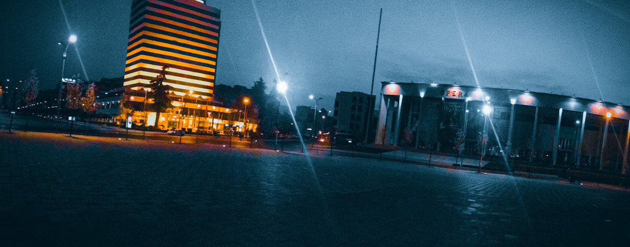 Main Square in Tirana, Albania