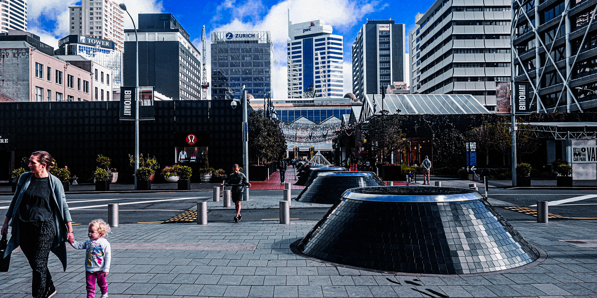 Walking through Britomart