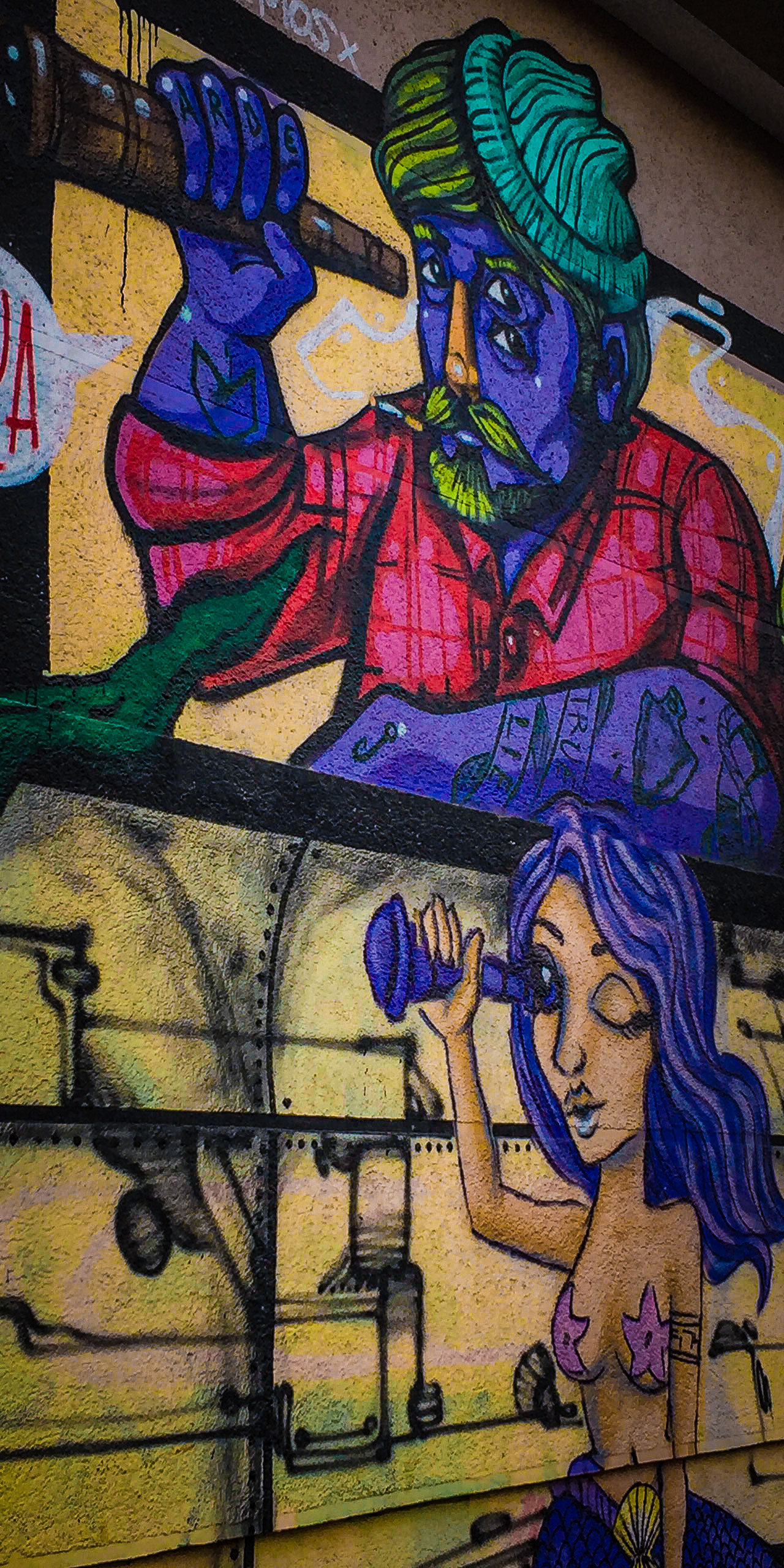 Street art in Bellavista