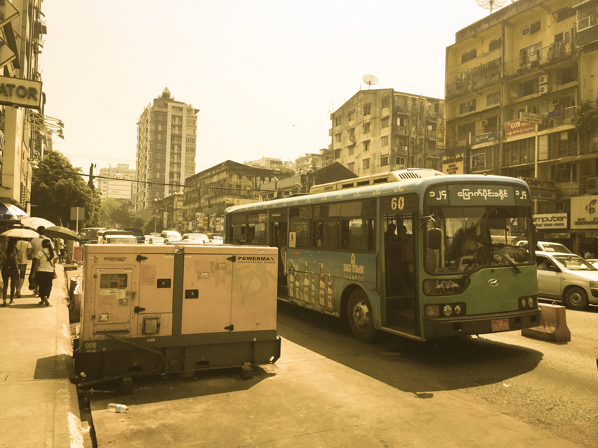 Streets of Yangon