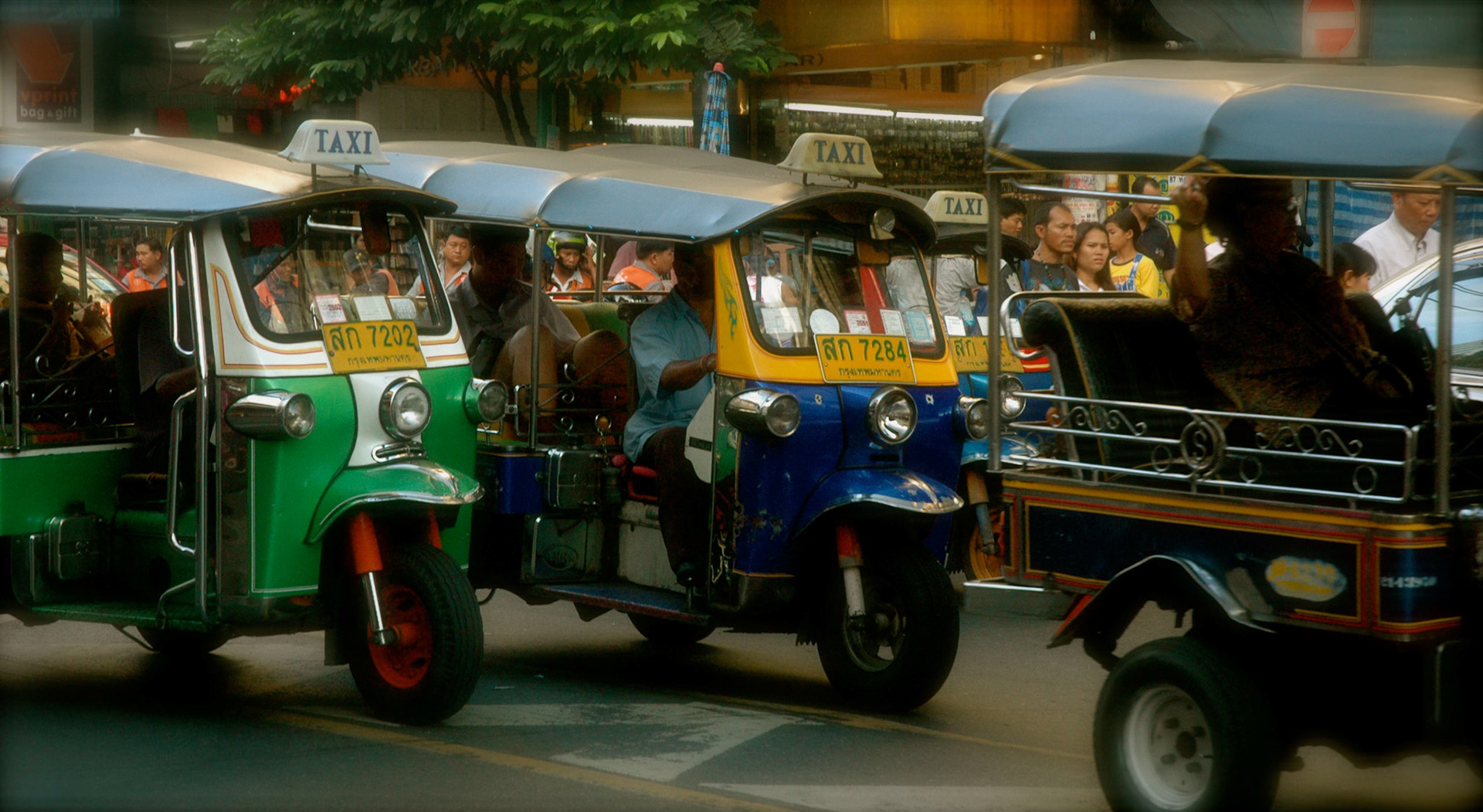 Tuk Tuks in Bangkok
