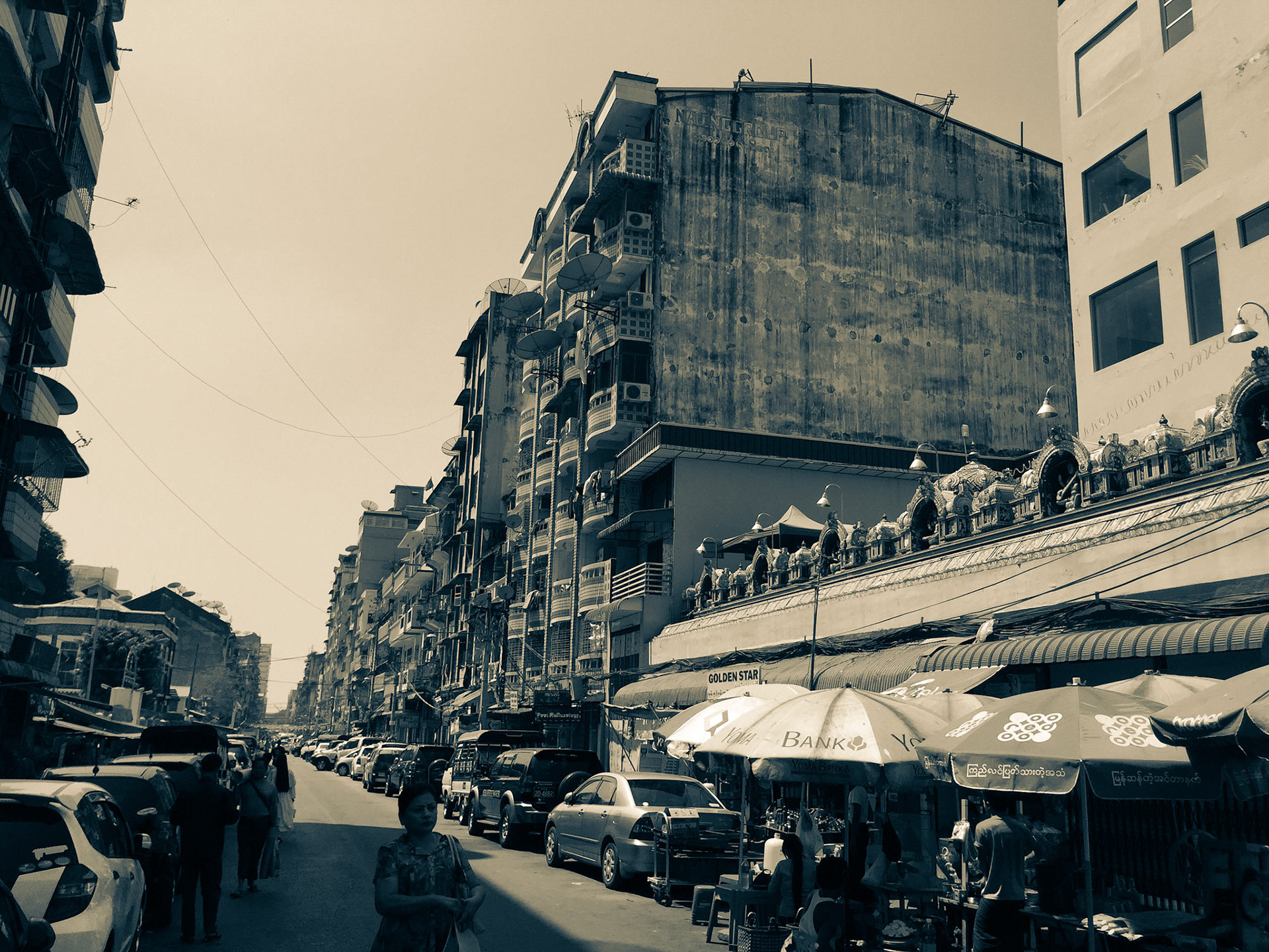Streets of Yangon