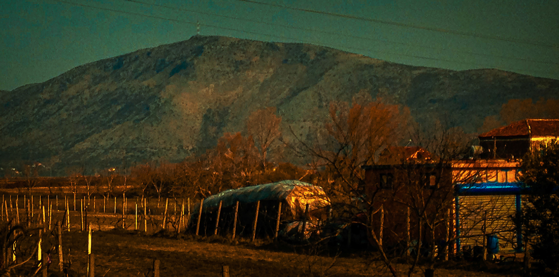 en Route to the Montenegro Border