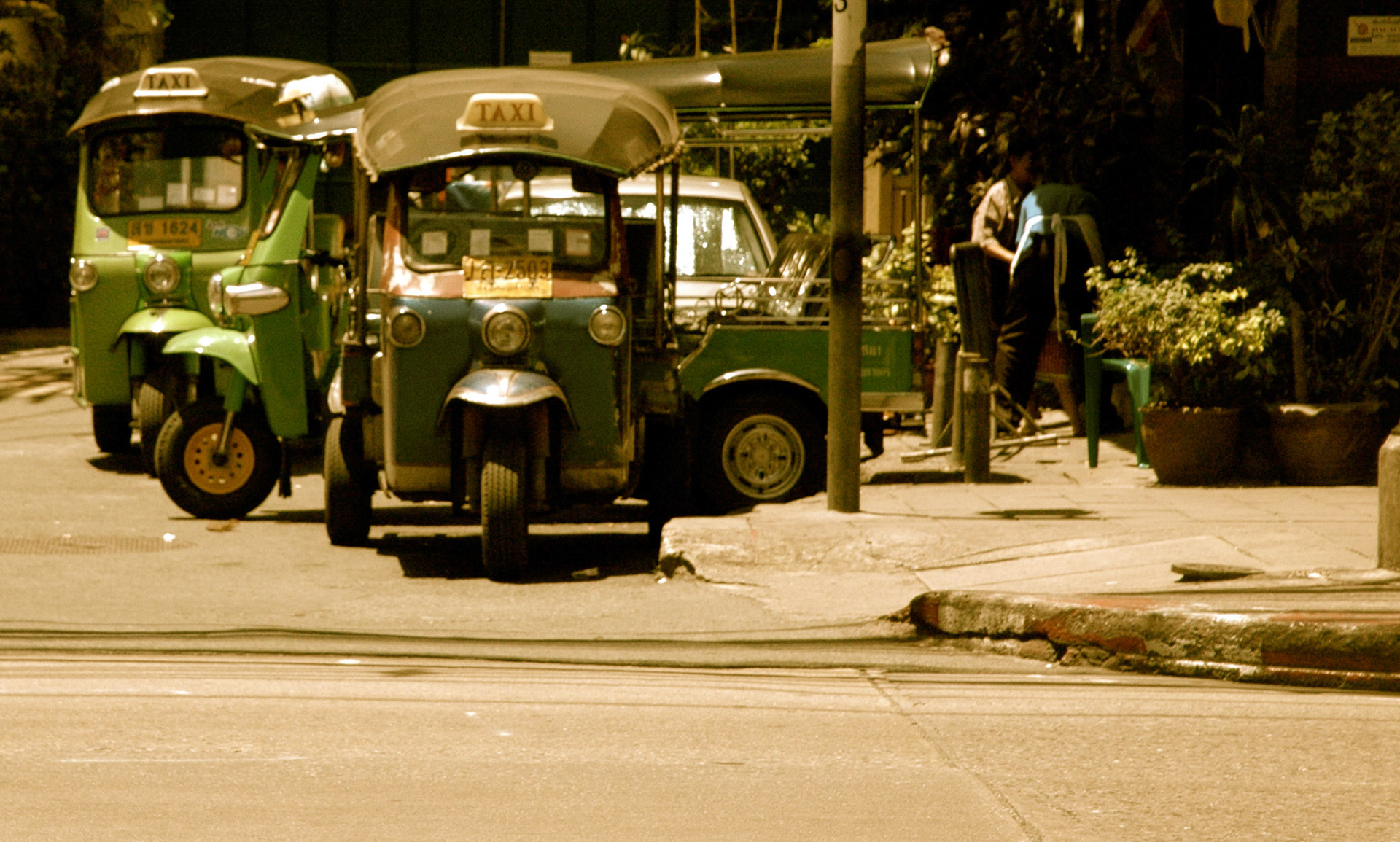 Tuk Tuks in Bangkok