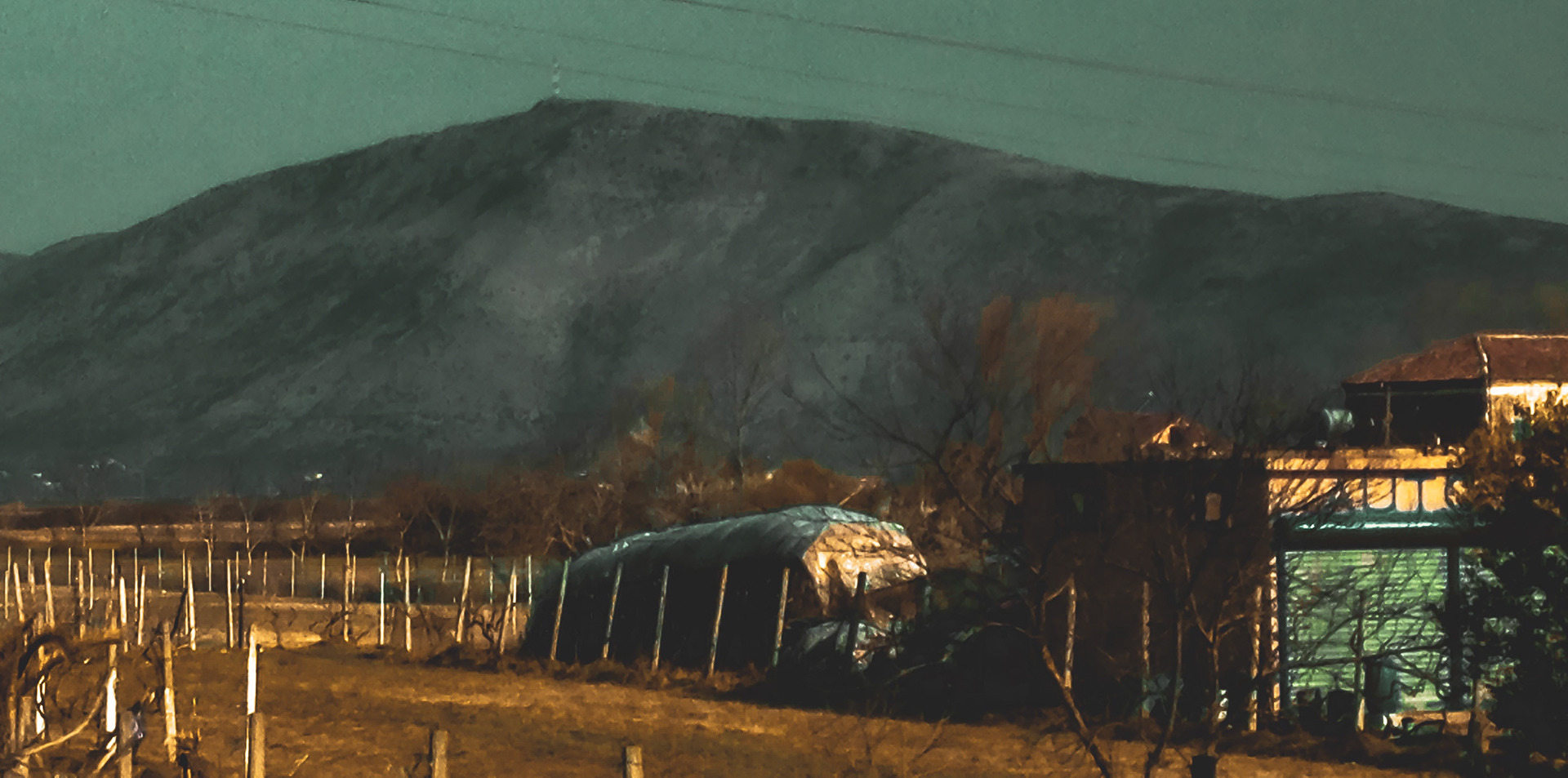 en Route to the Montenegro Border