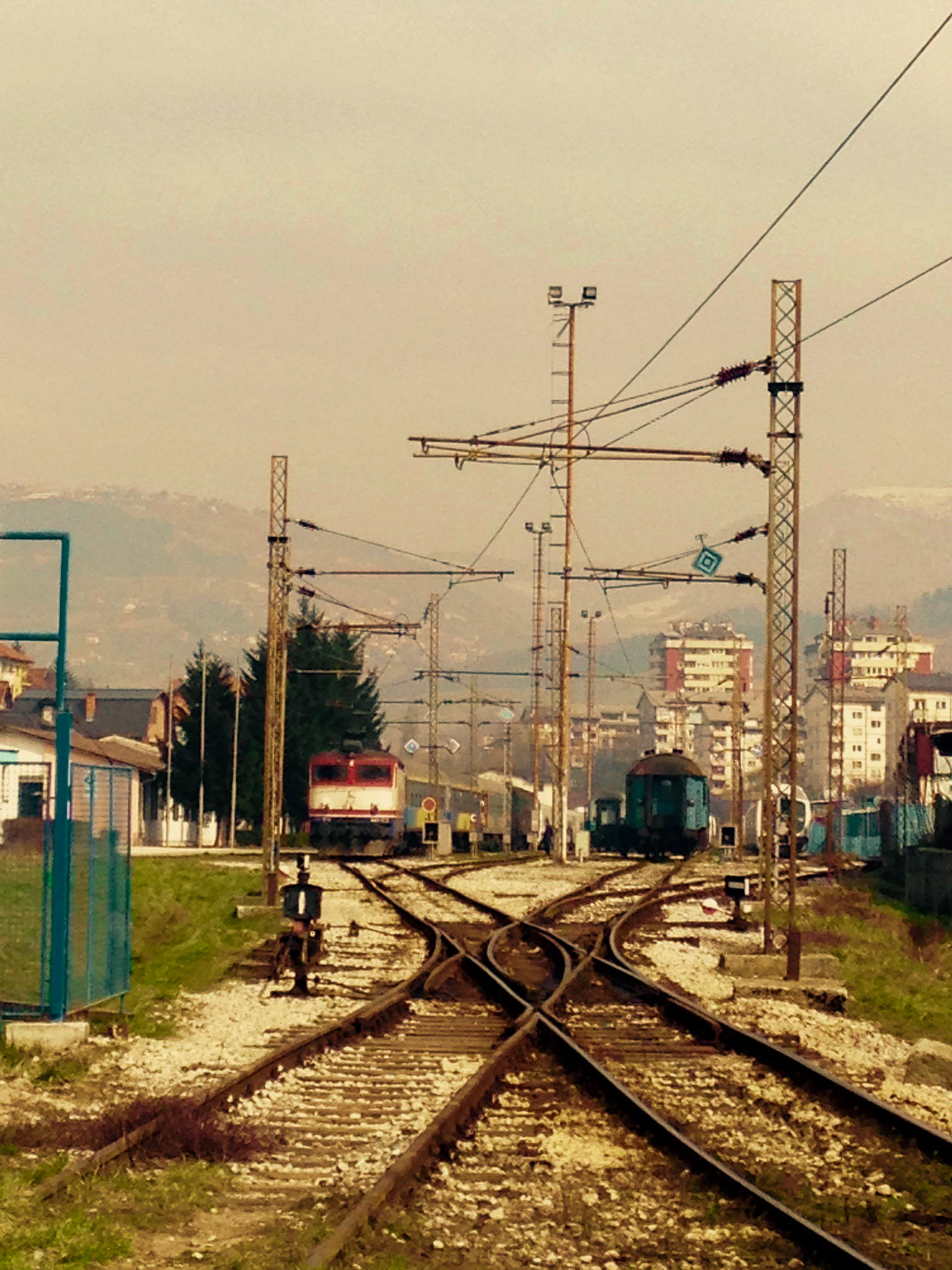 Rail Line through Sarajevo