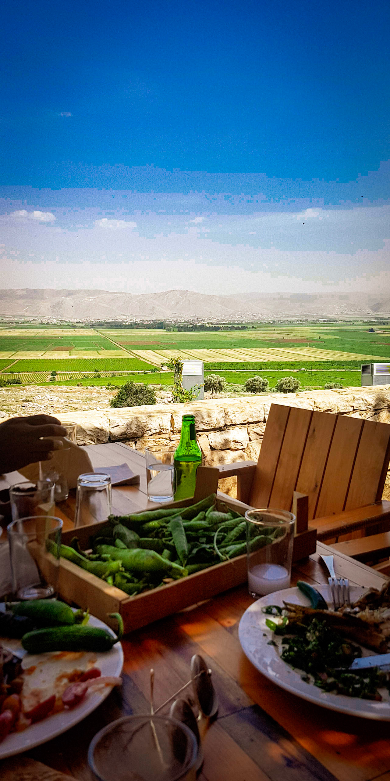 Lunch in the Pekaa Valley