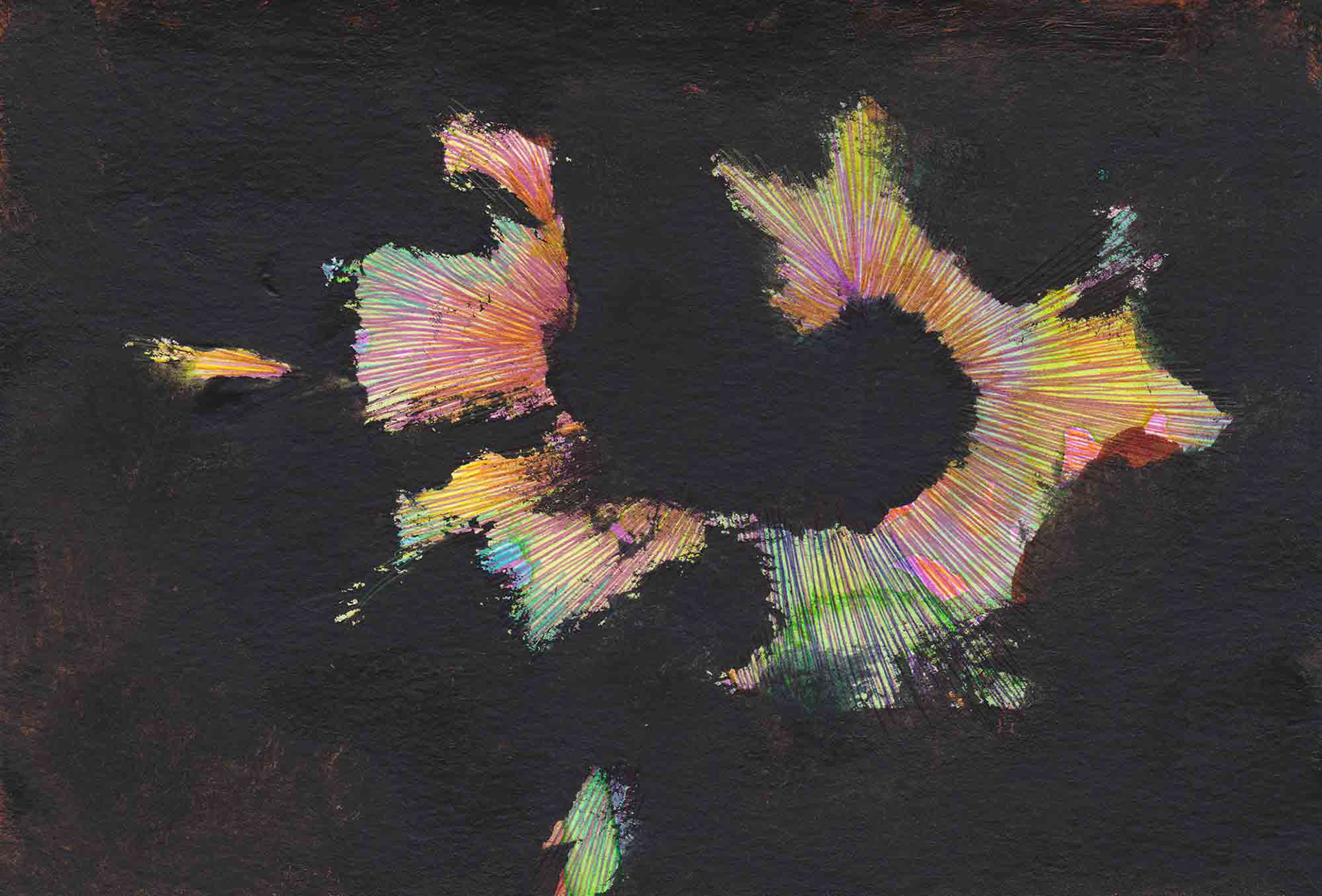 That Night, That Light [#SS16DW034] 2016, Watercolor and Pen on Acid-free Paper, 3.9 x 5.8 in. / 100 x 148 mm