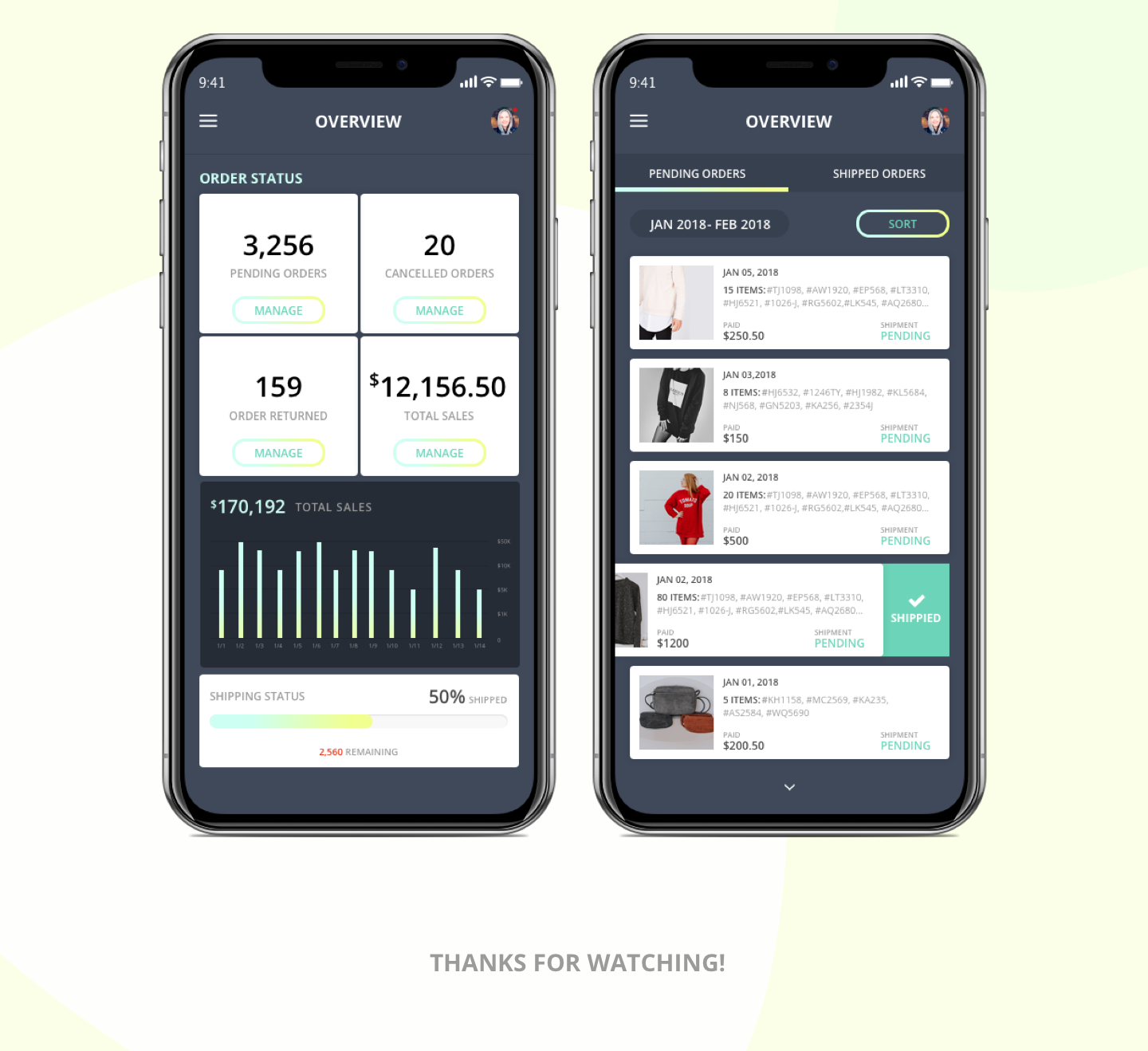 Inny Kwak - Admin Dashboard