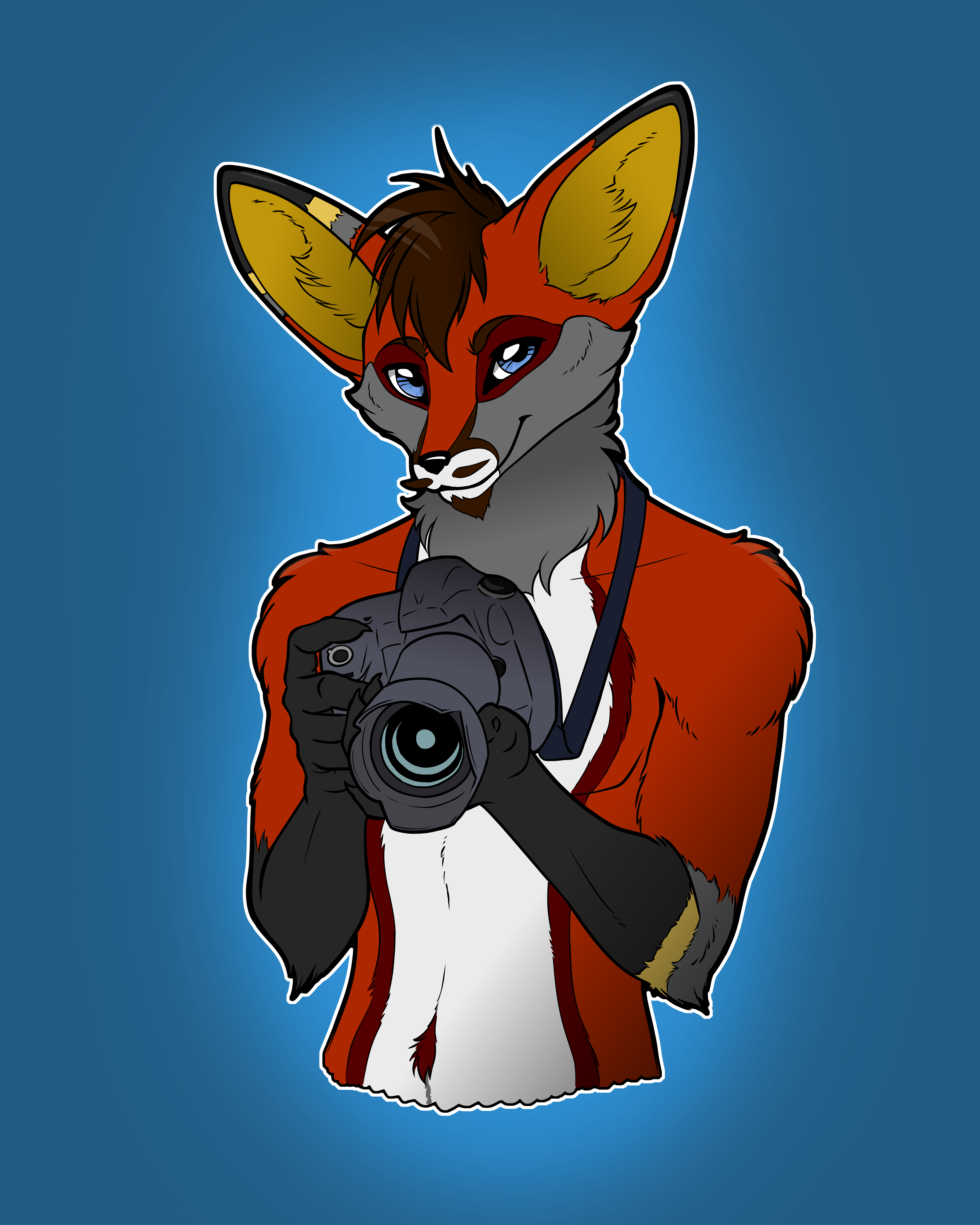 Line art: @dracontair, Coloring @SvenFennec, Shading: SkittlesDaFerret