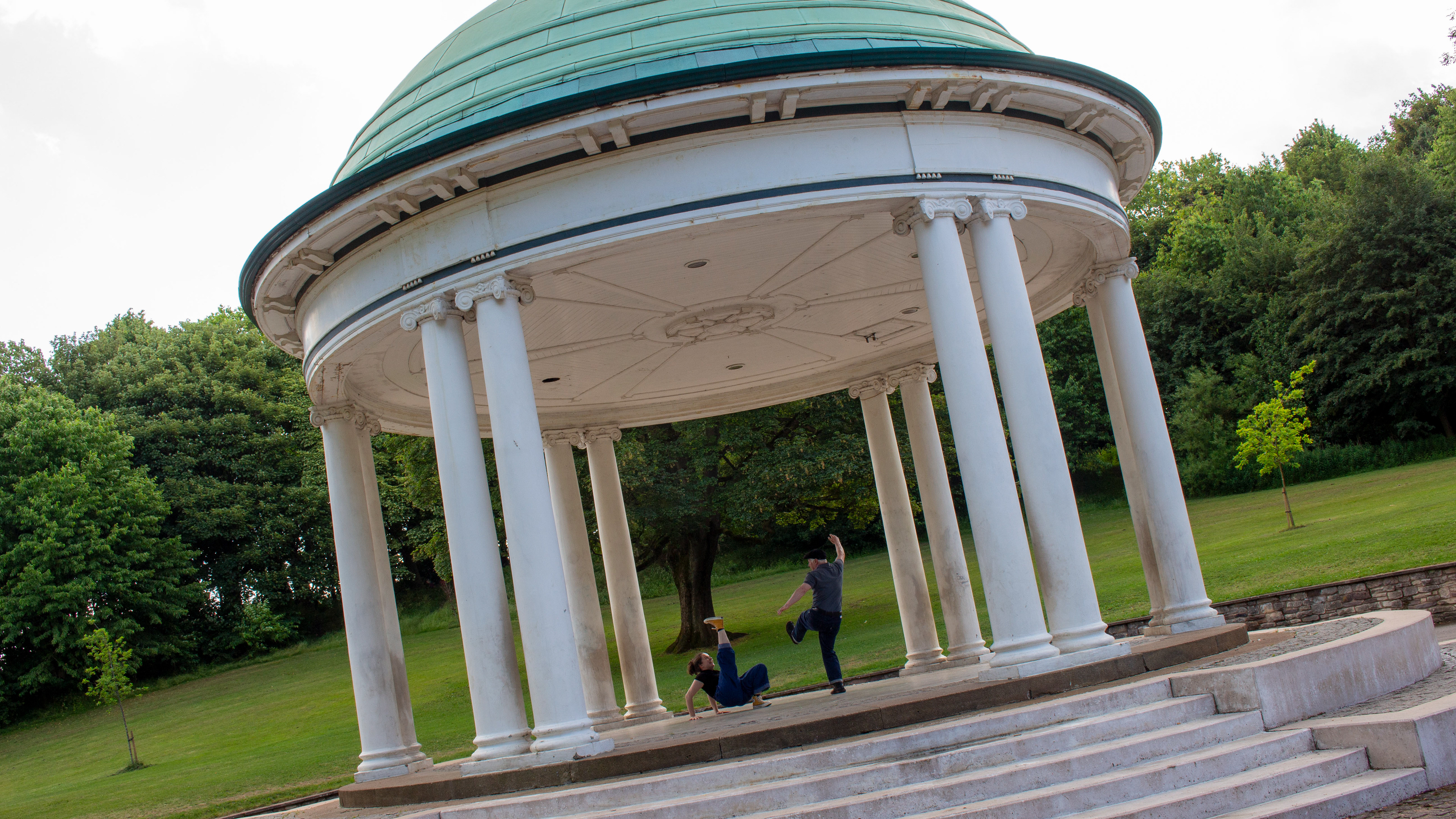 Bandstand - Image from exploration with Paul Evans for artist residency within Clifton Park Museum