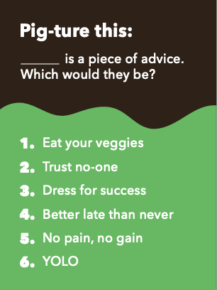 (front of question card)