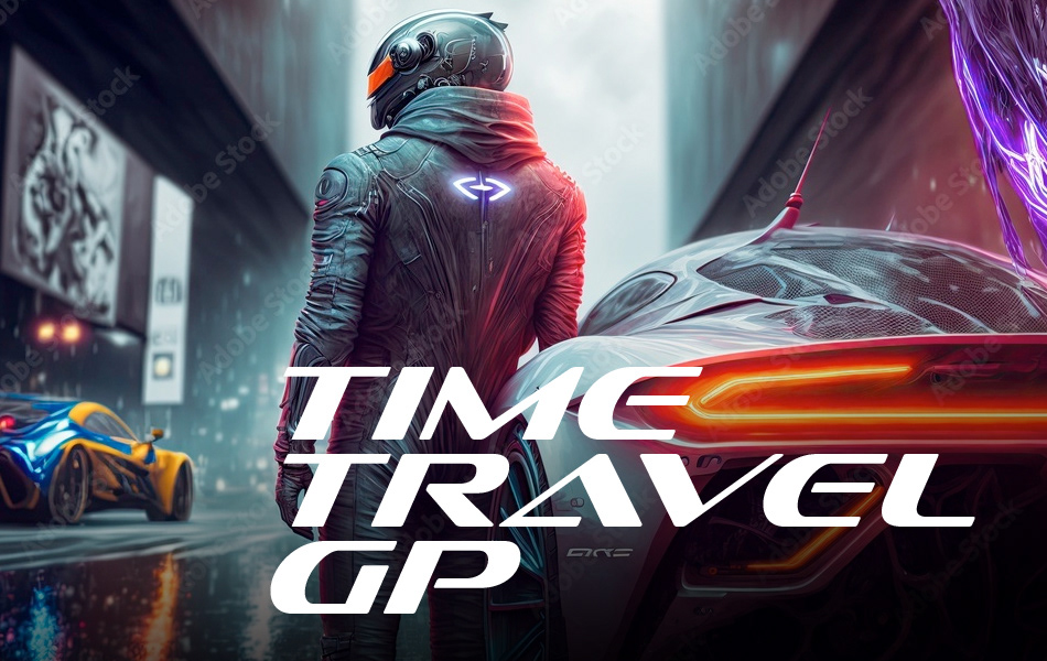 A space time travel racing when motor companies display their vehicles starting from the oldest versions to the ultra-futuristic concept car vehicles. Forget km/h and meet Years by seconds