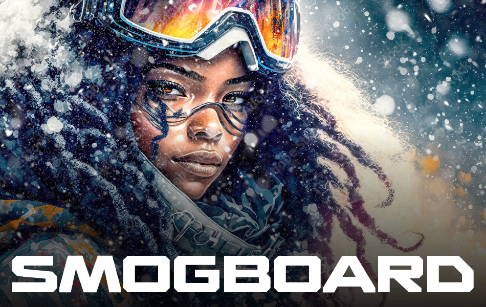 When the smog is snowing and has turned the skyscrapers into smog mountains creating a new sport: "Smogboard"