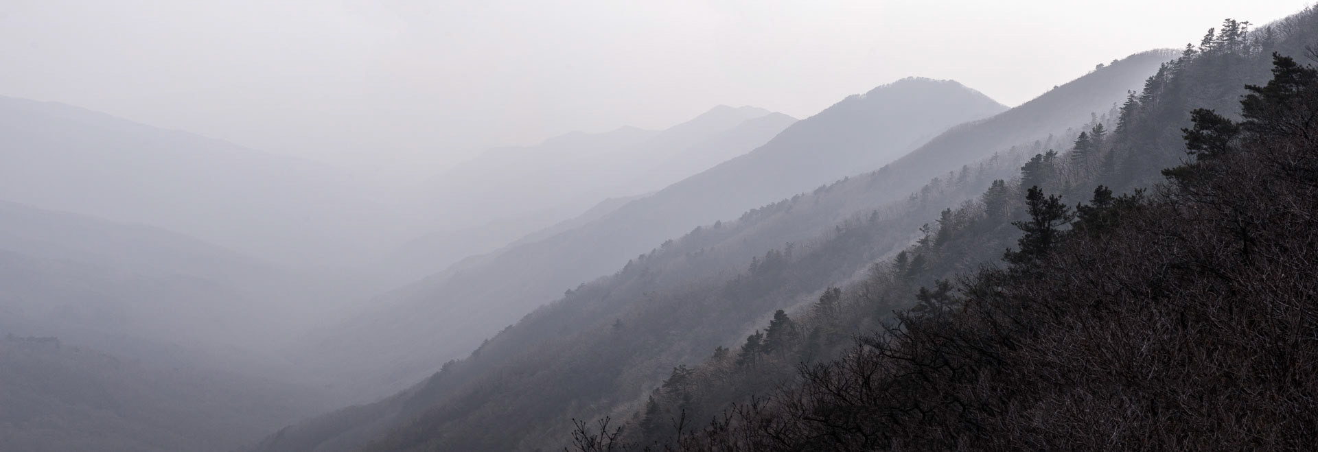 Jiri-san in Gurye-gun, Jollanam-do, RoK (2015).