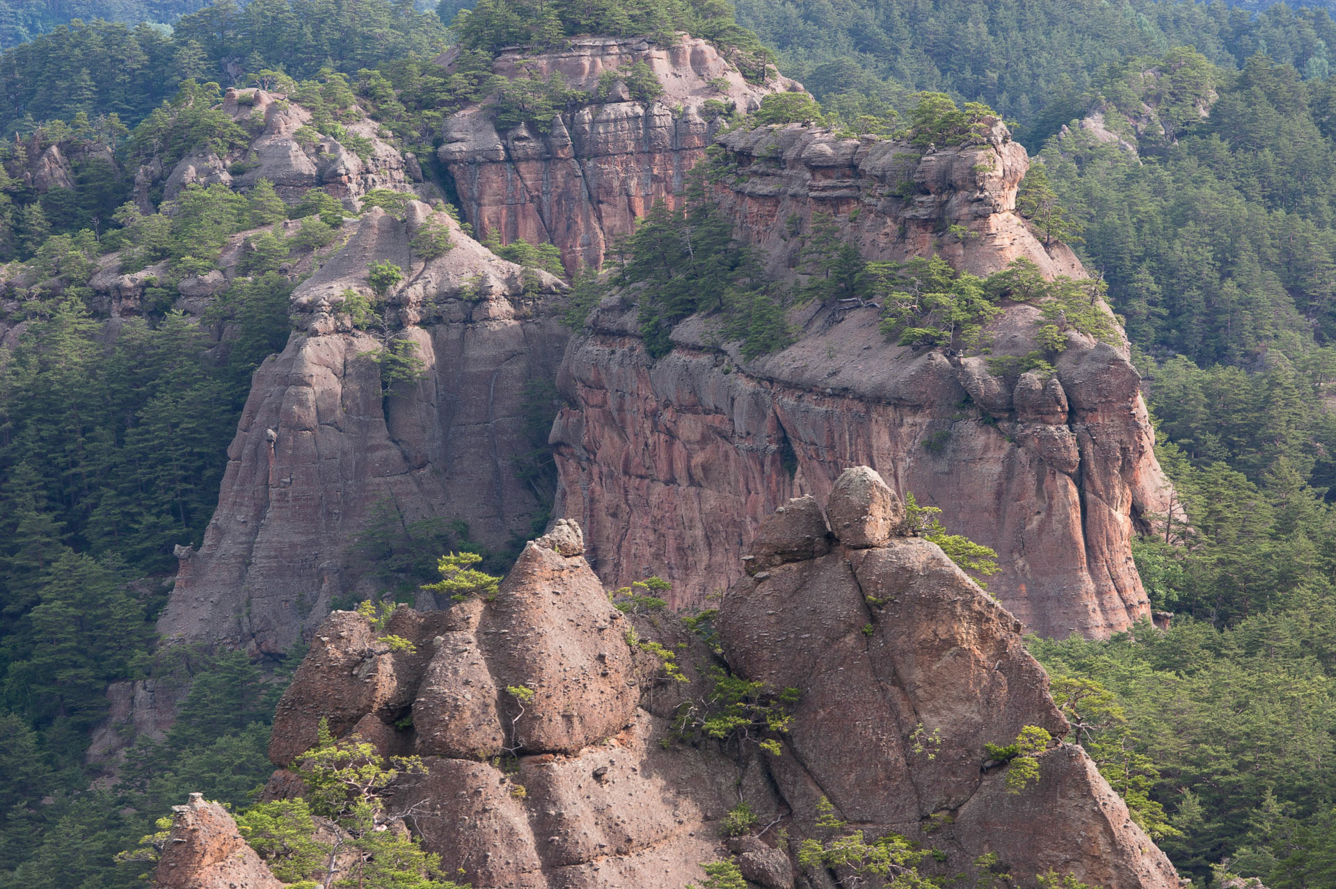 Chilbo-san on the east coast of Hamkyongbuk-do, DPRK (2012).