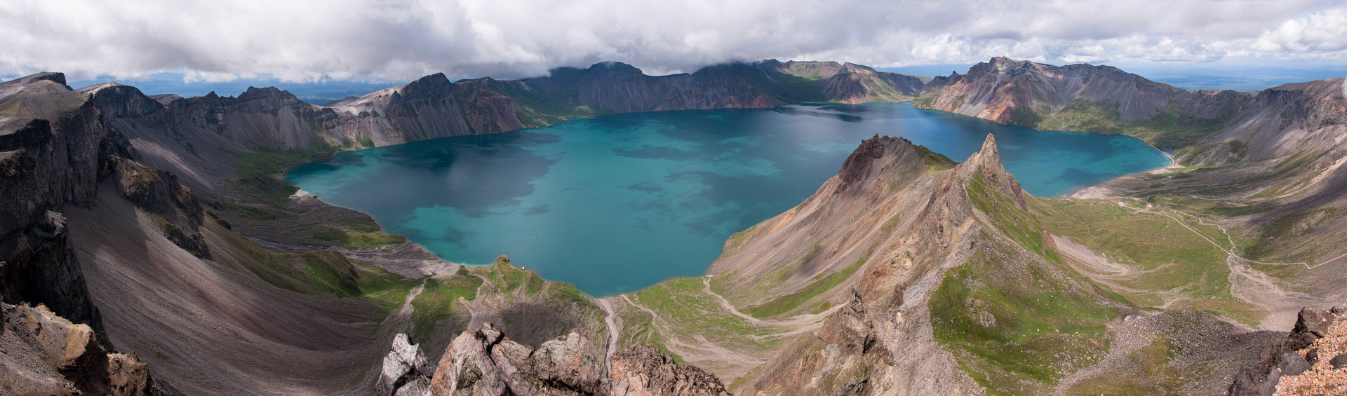 Paektu-san in summer 2013, DPRK. 