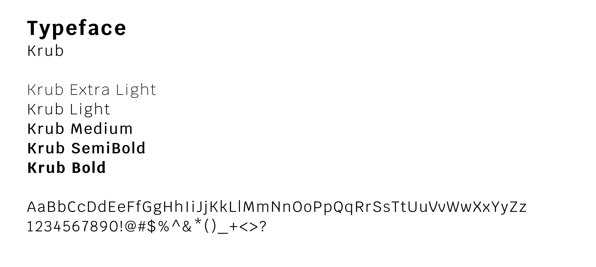 Typeface