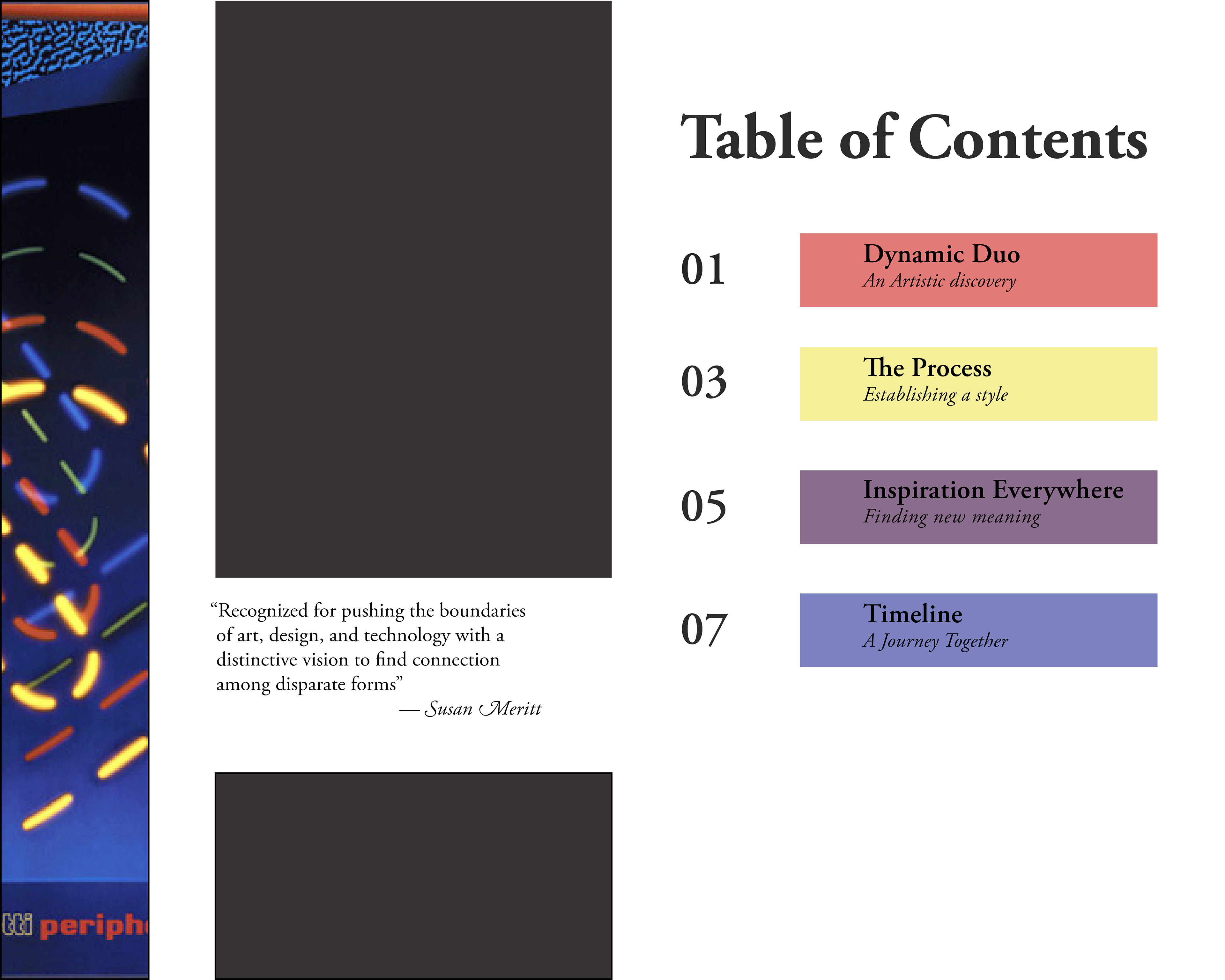 Table of Contents
