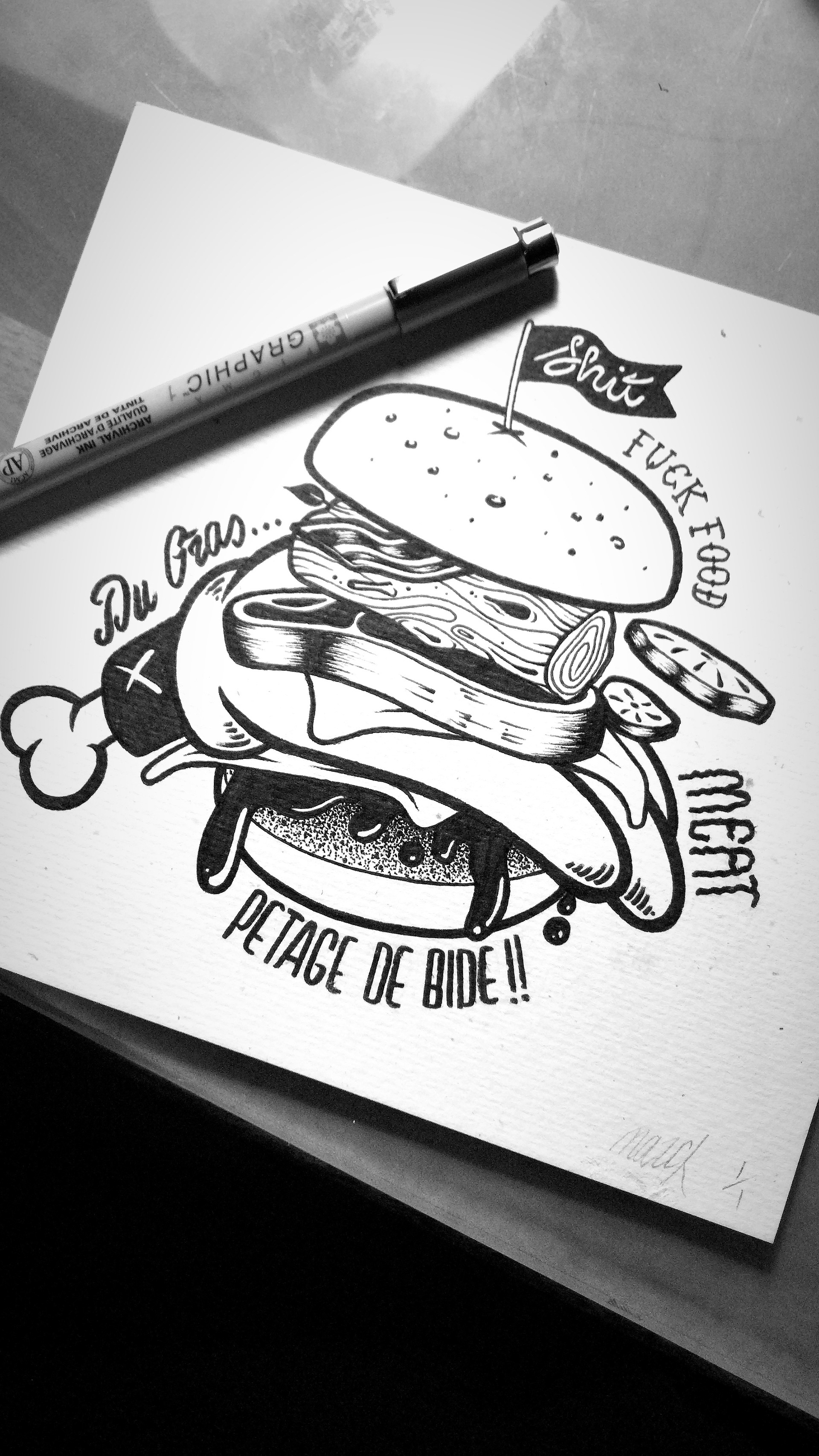 Porn Food - Illustration