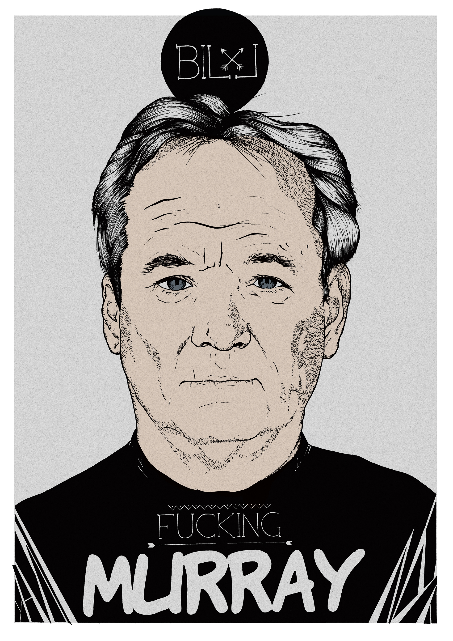 Bill F*cking Murray - Illustration