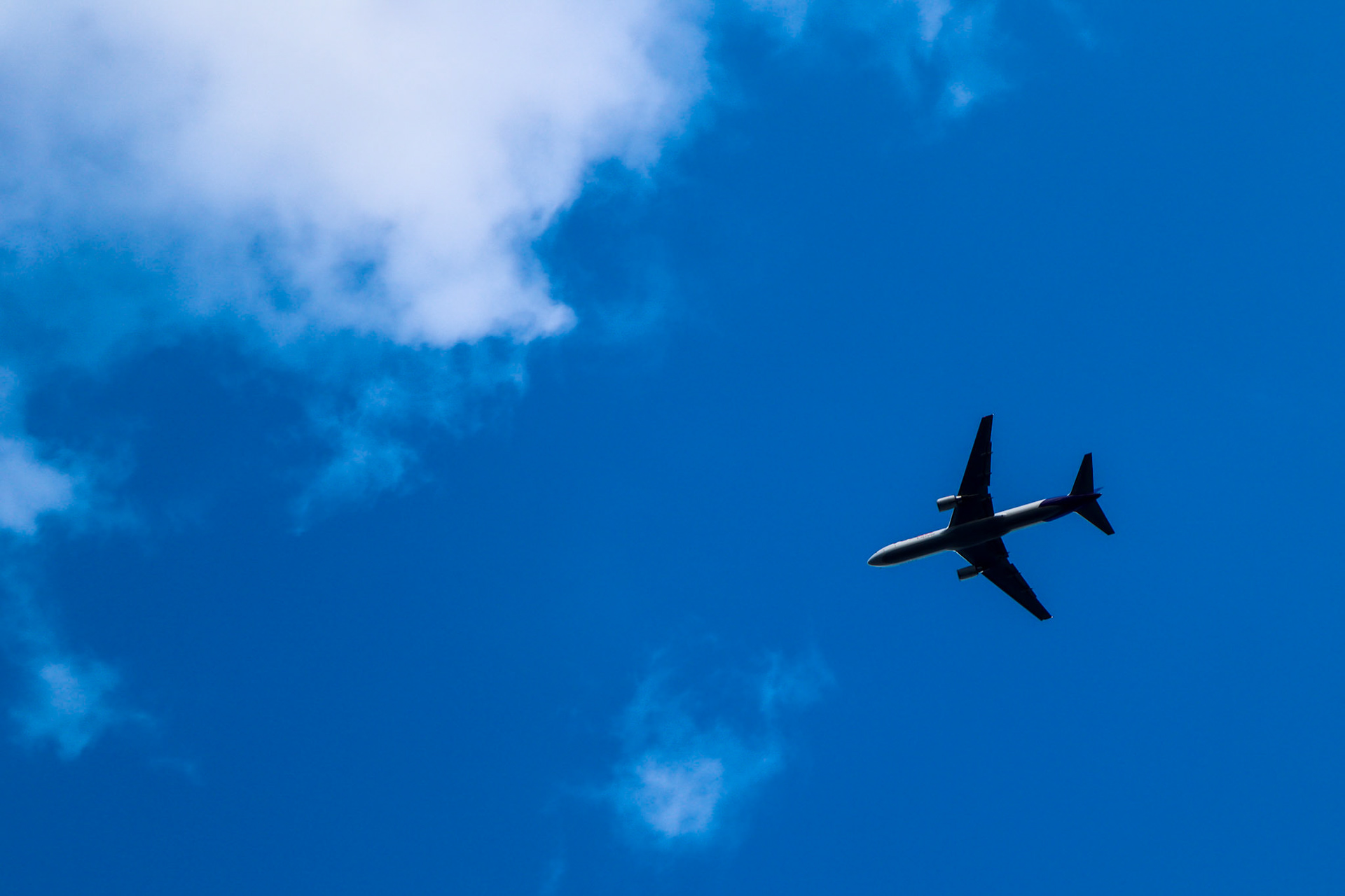 FedEx 767 just after takeoff