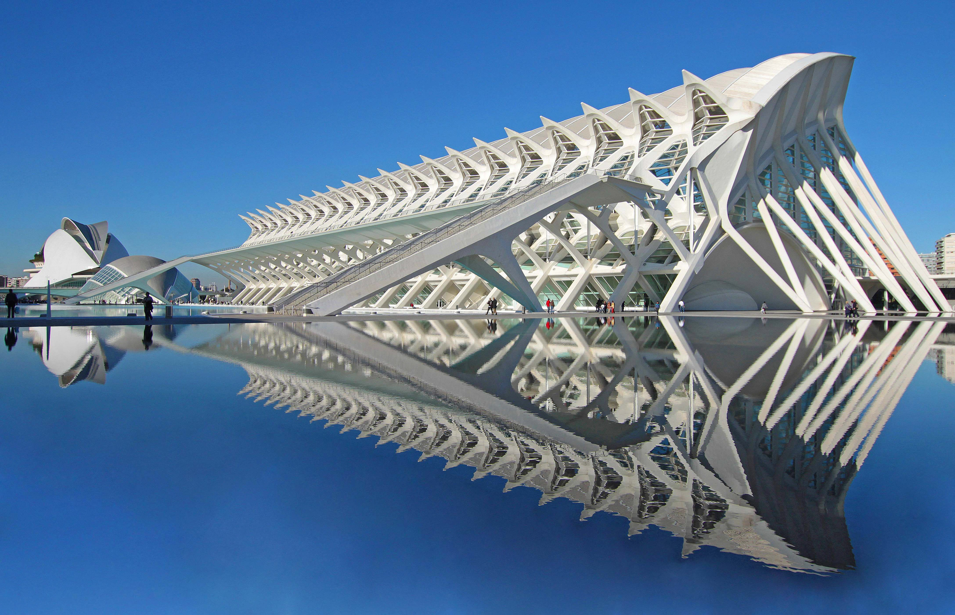 Santiago Calatrava's Principe Felipe Science Museum, Spain