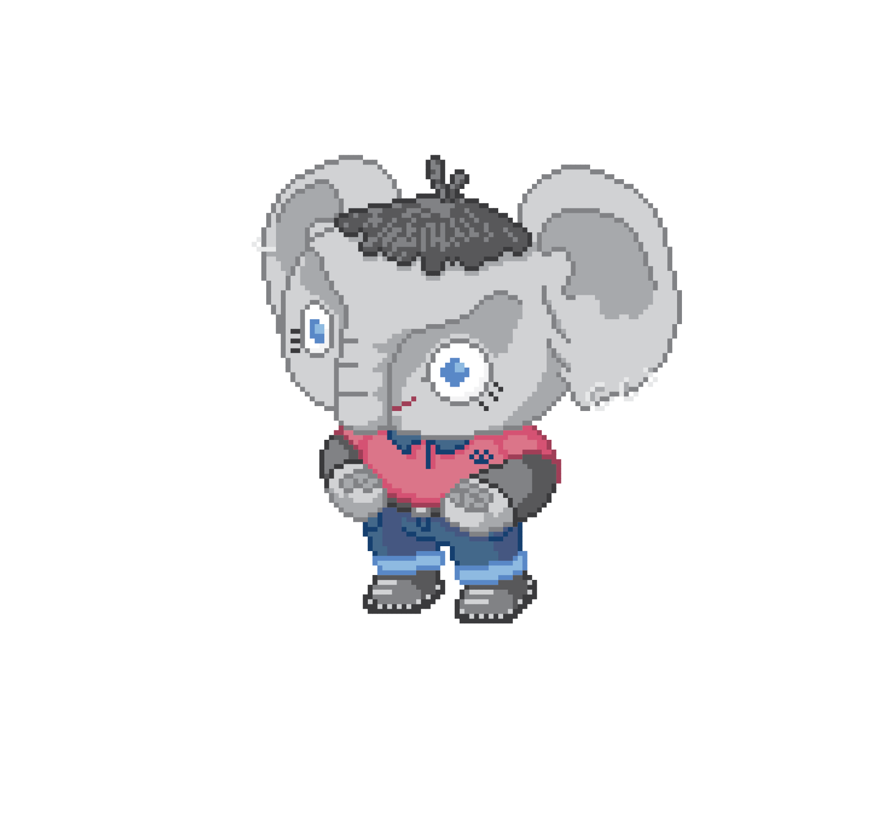 ELEPHANT. Illustration, digital