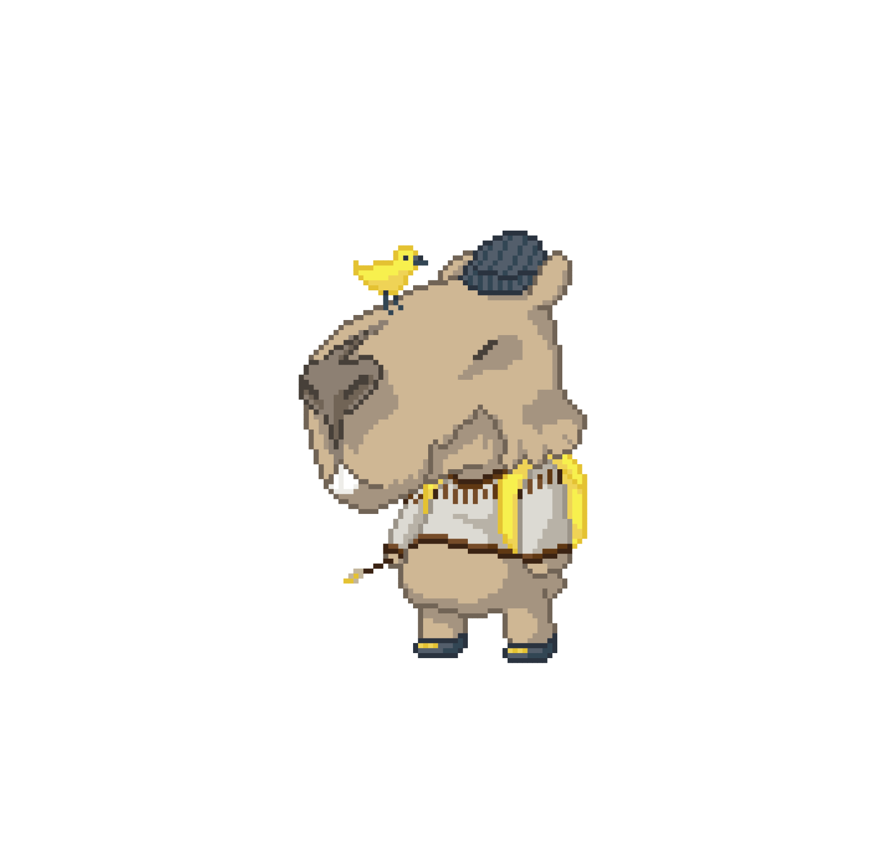 CAPYBARA. Illustration, digital