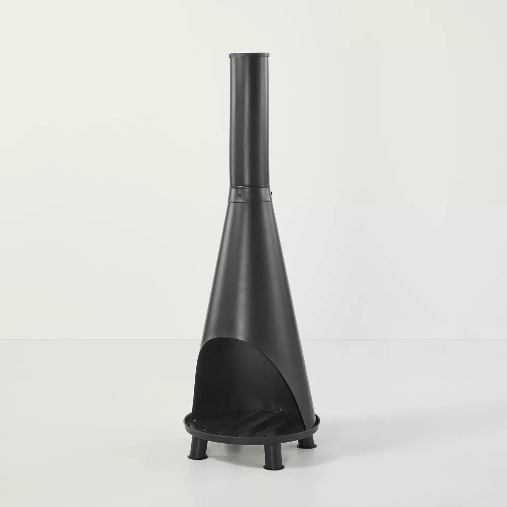Wood Burning Outdoor Metal Chimenea