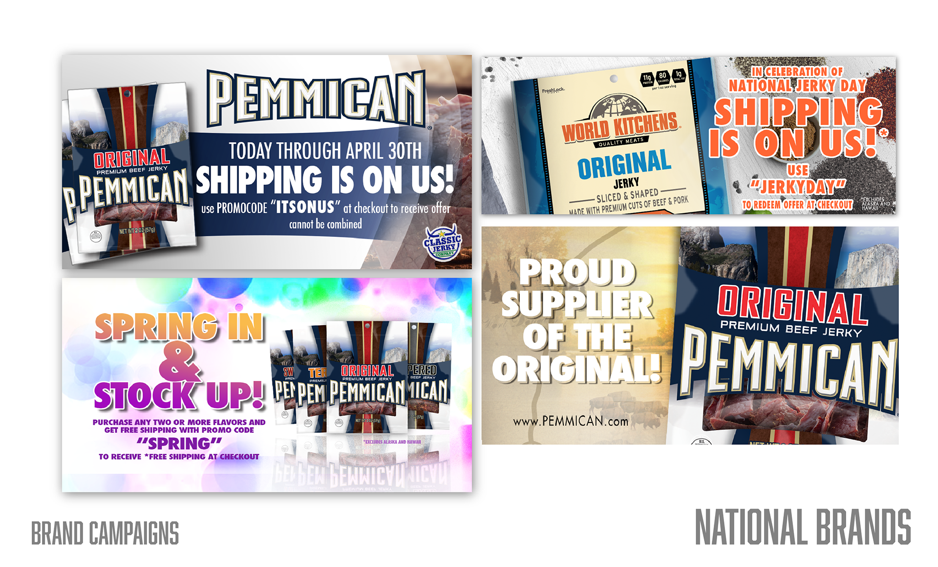 Organic Campaign Banner Designs