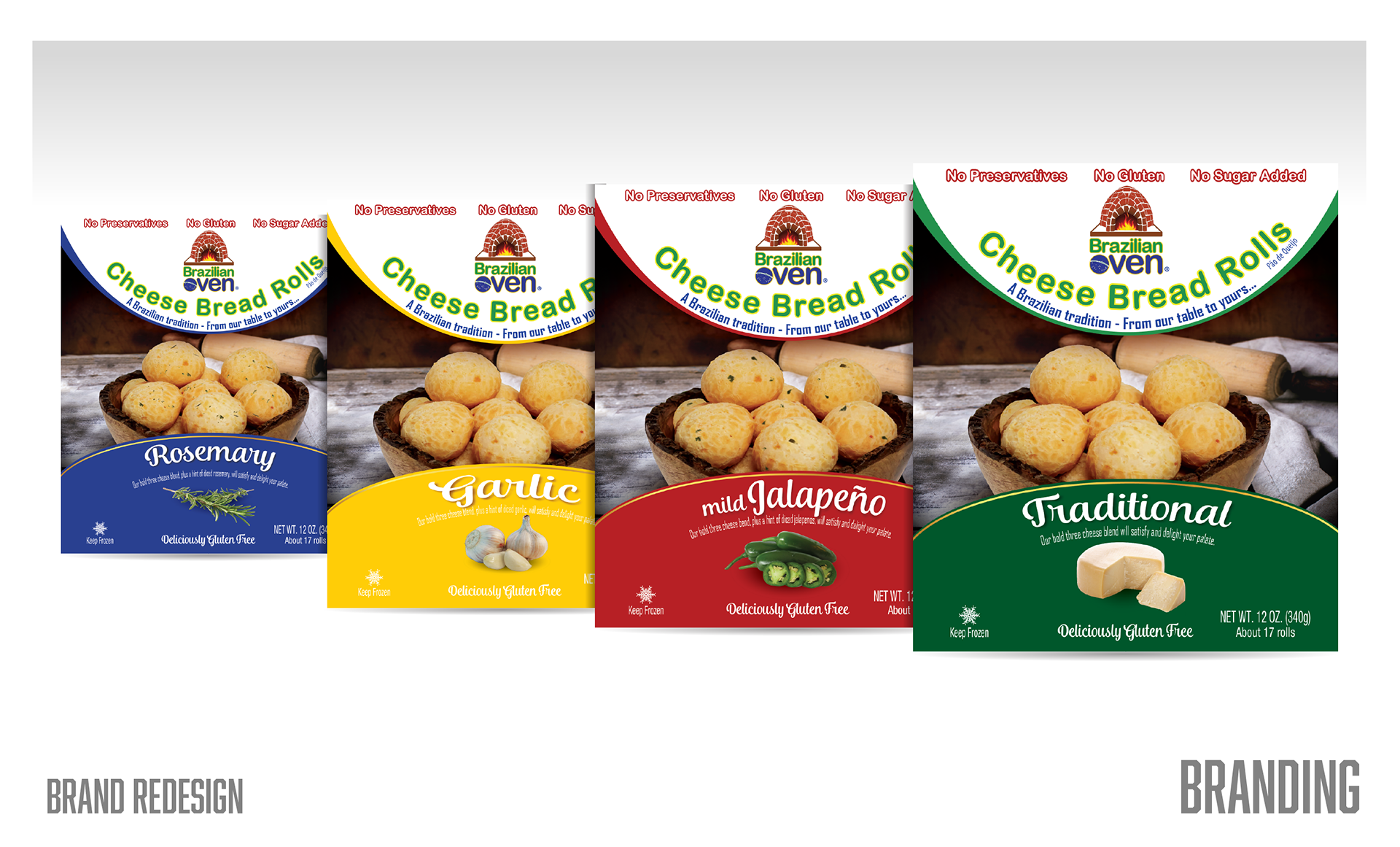 Packaging Refresh - Brazilian Oven Design & Photography