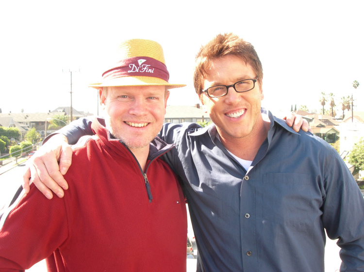 On set of Toxic as the Stunt Coordinator with Lochlyn Munro.