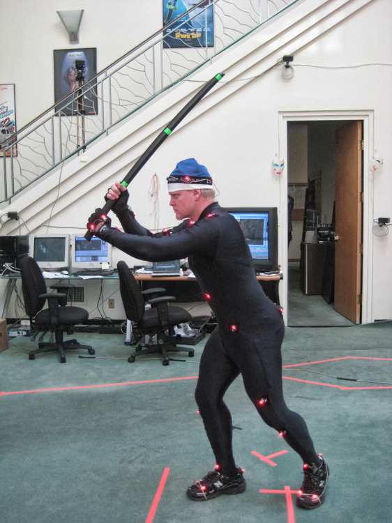 Some motion capture, like we all do from time to time.