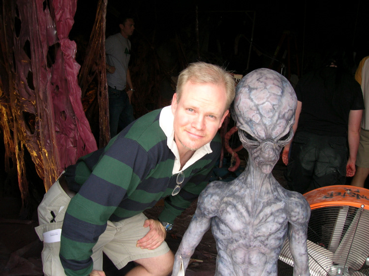 On set of Night Skies, we had a very intense debate over illegal aliens.