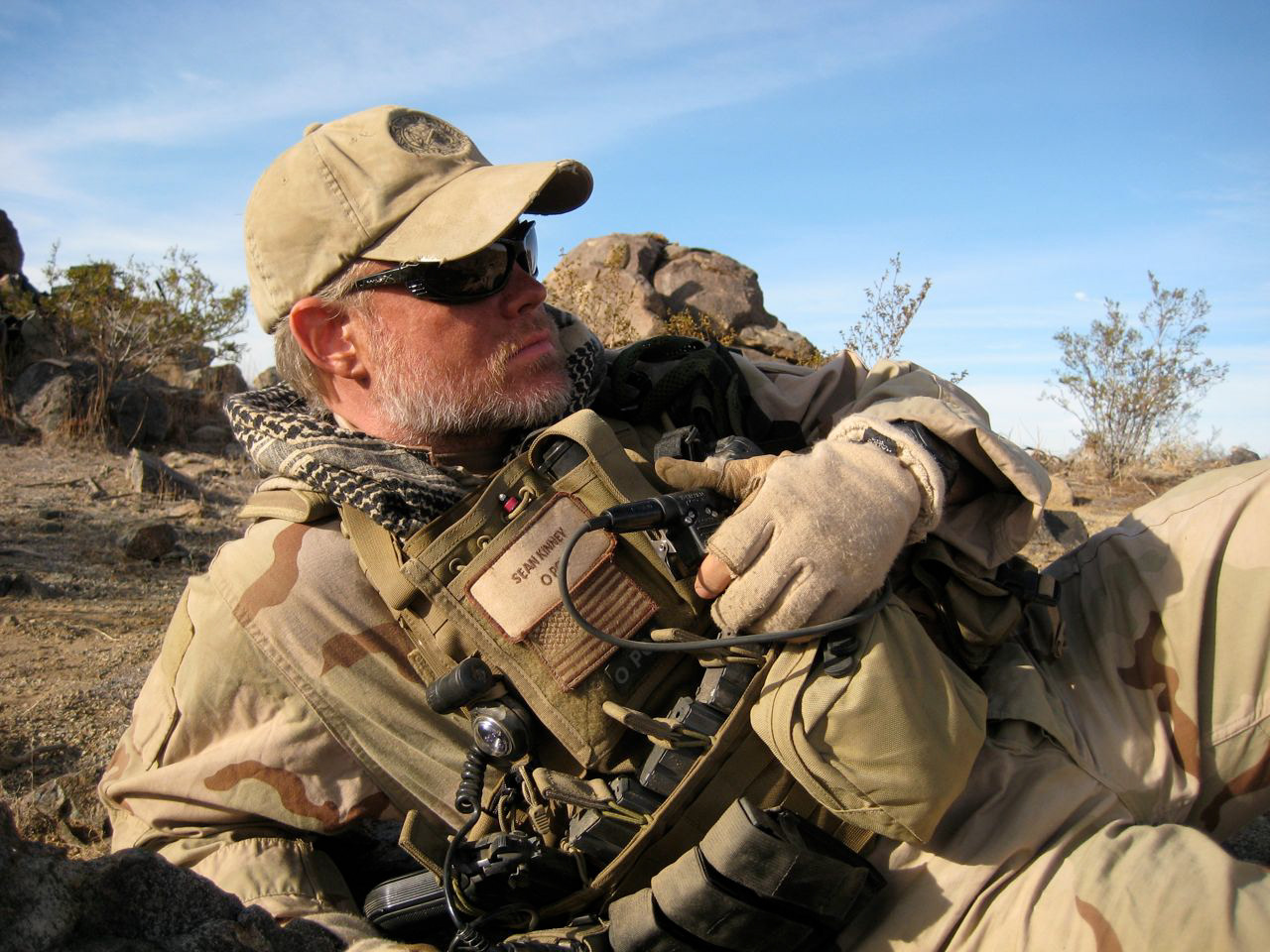 On set of Eagle Eye, just acting in this one.