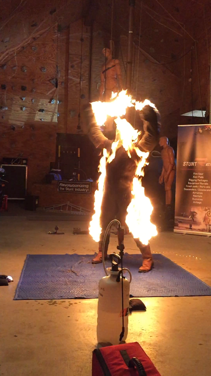 When they say feel the burn, this is what they really mean.