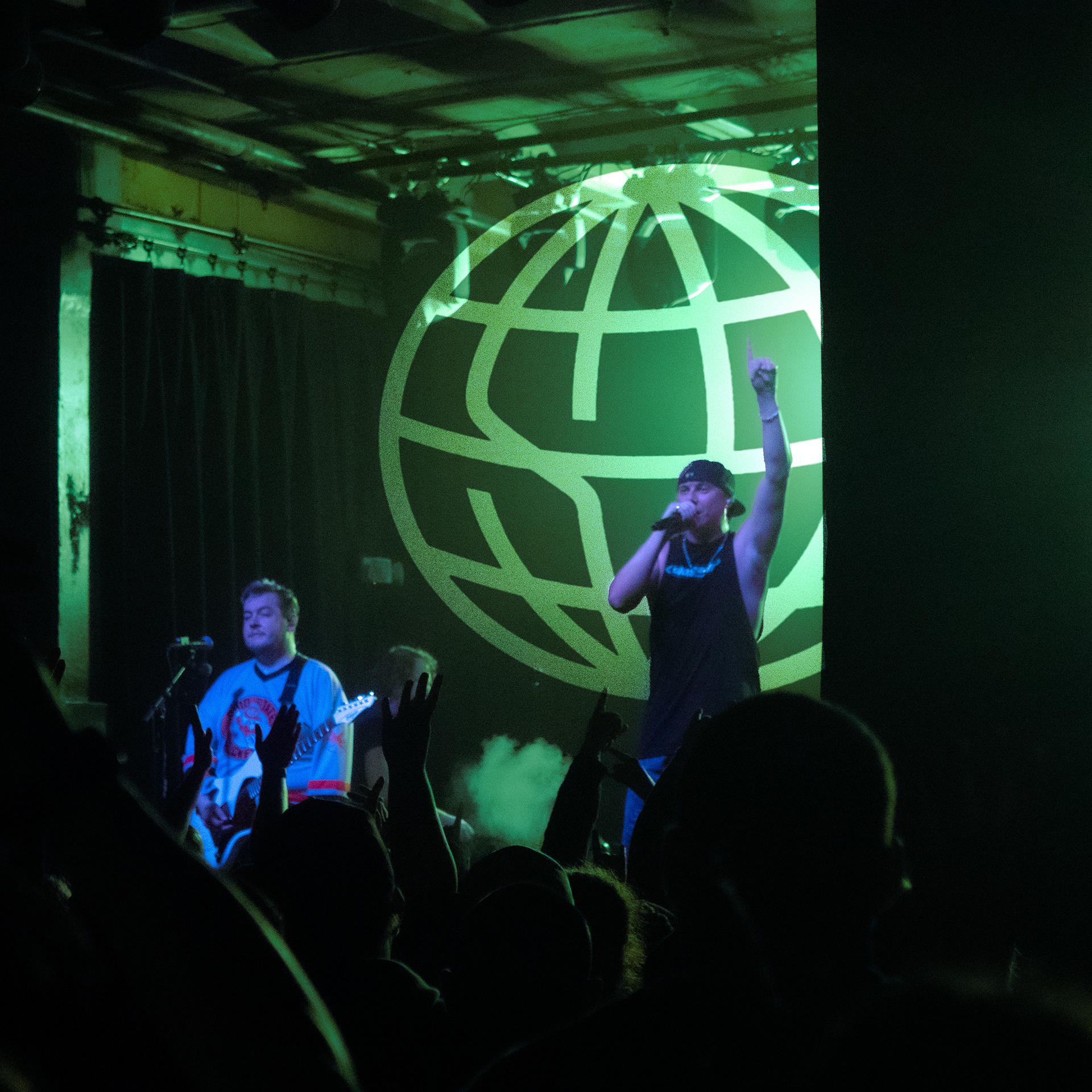 State Champs, shot from the back of the crowd