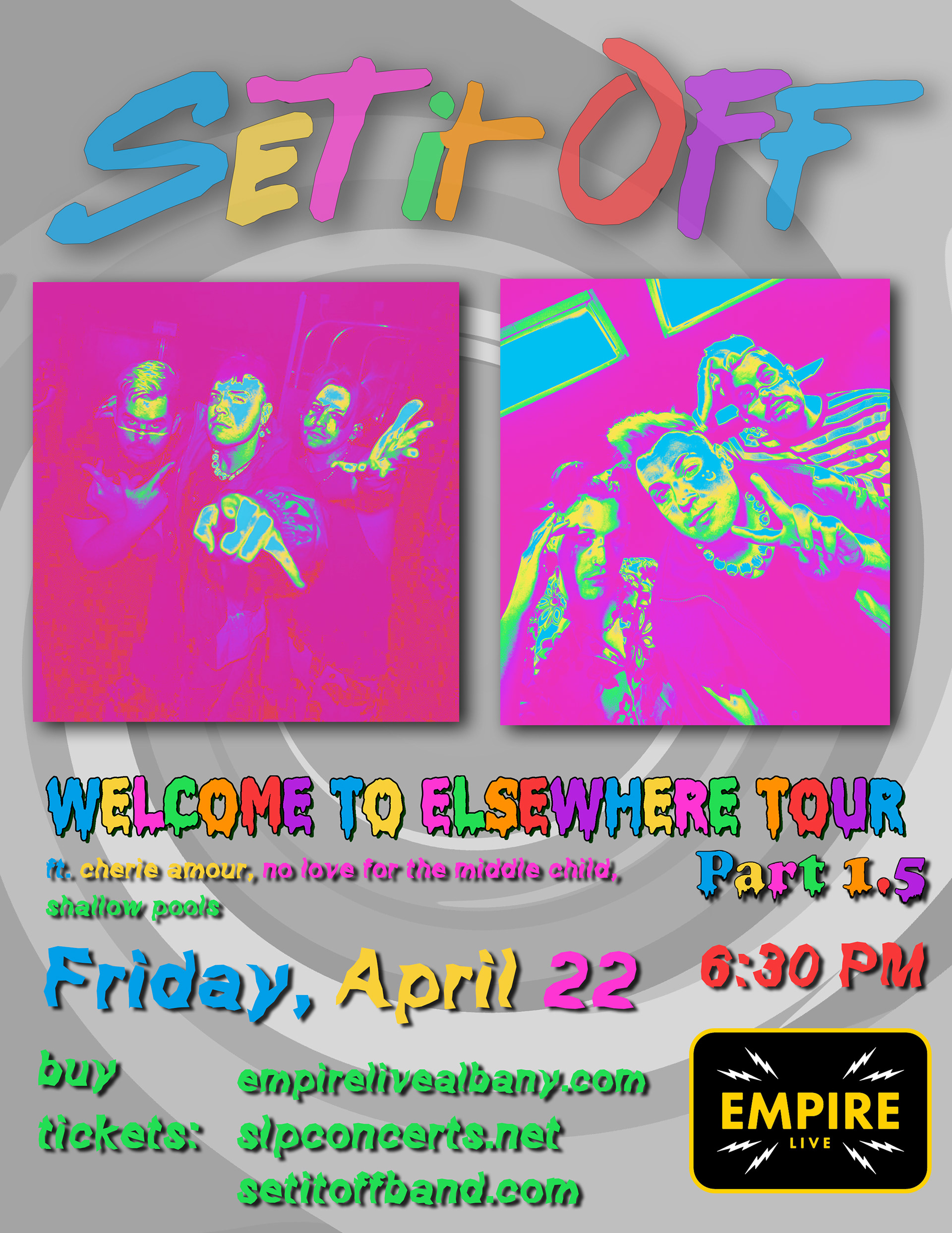 Set It Off Concert Poster - 2022