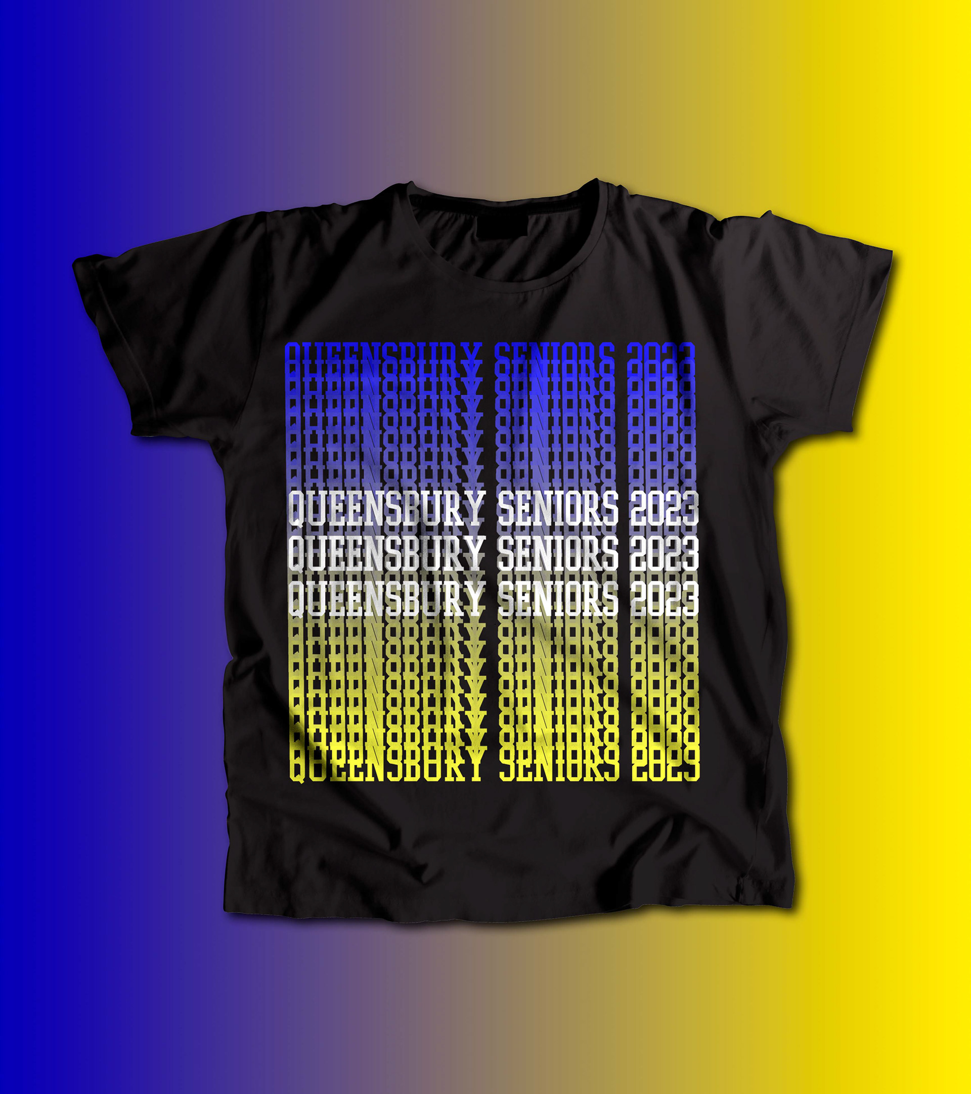 Queensbury High School Senior Shirt Concept - 2022