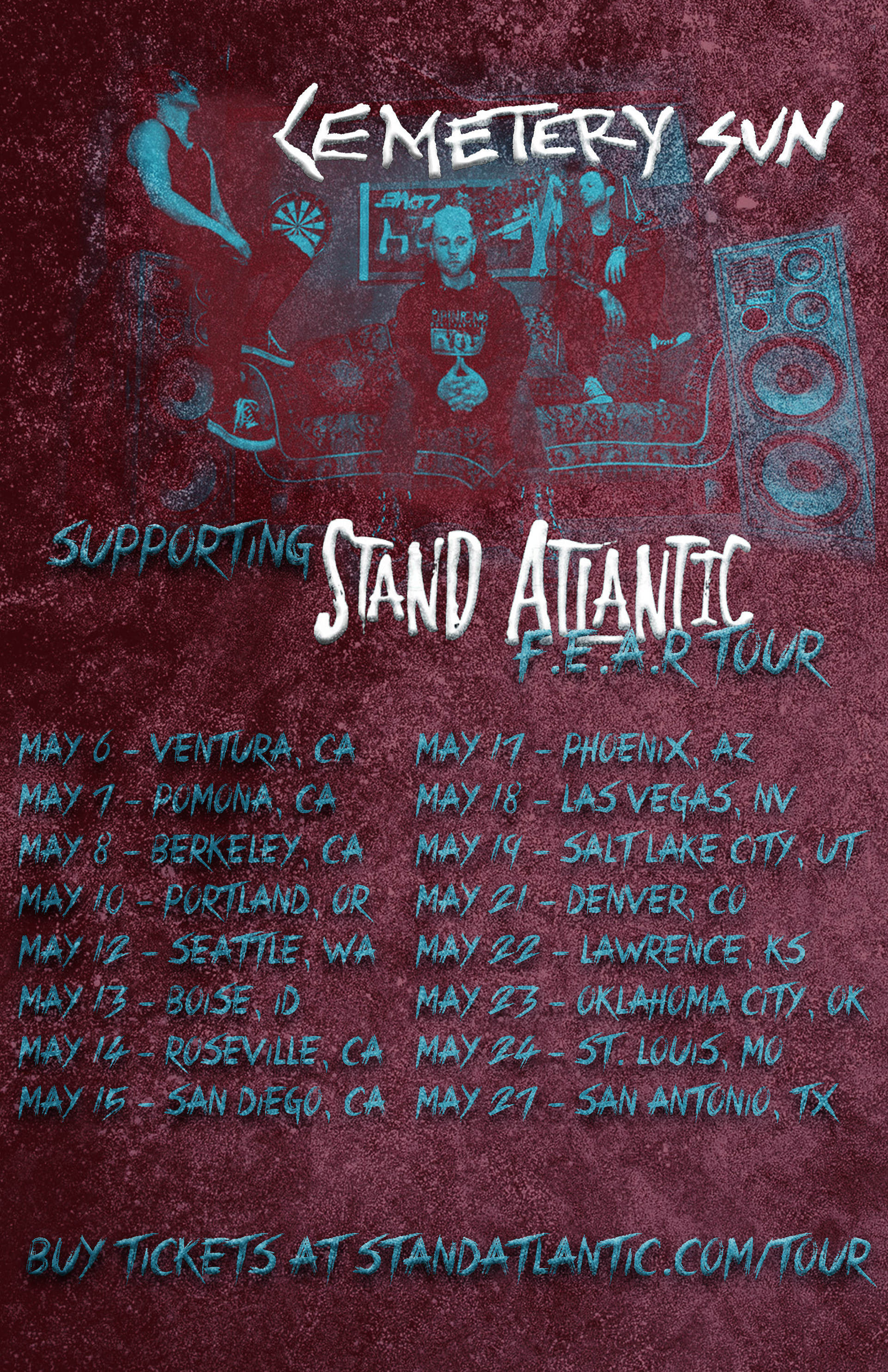 Cemetery Sun Tour Poster - 2022