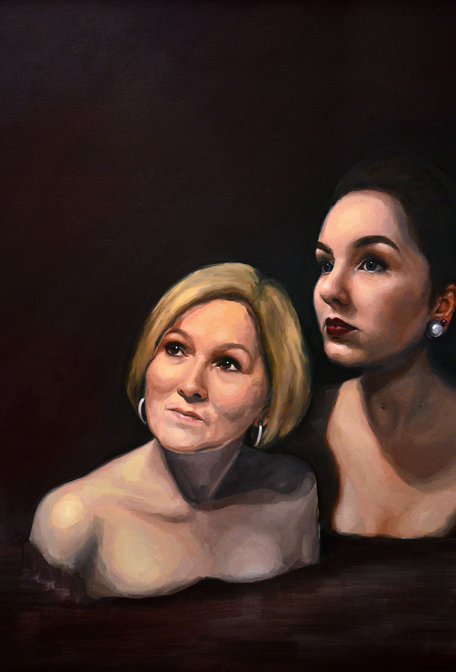 Youme Meyou - oil on canvas - 50 cm x 70 cm - 2020