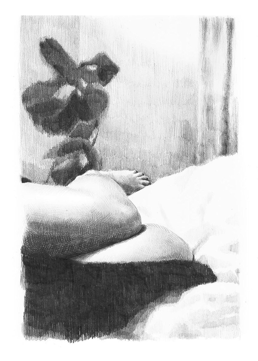 NY II - pencil on paper - 15 cm x 21 cm - 2019