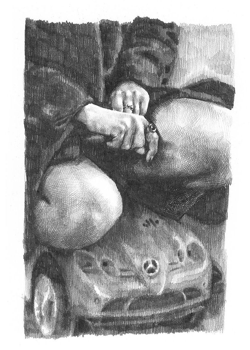 NY VII - pencil on paper - 15 cm x 21 cm - 2020
