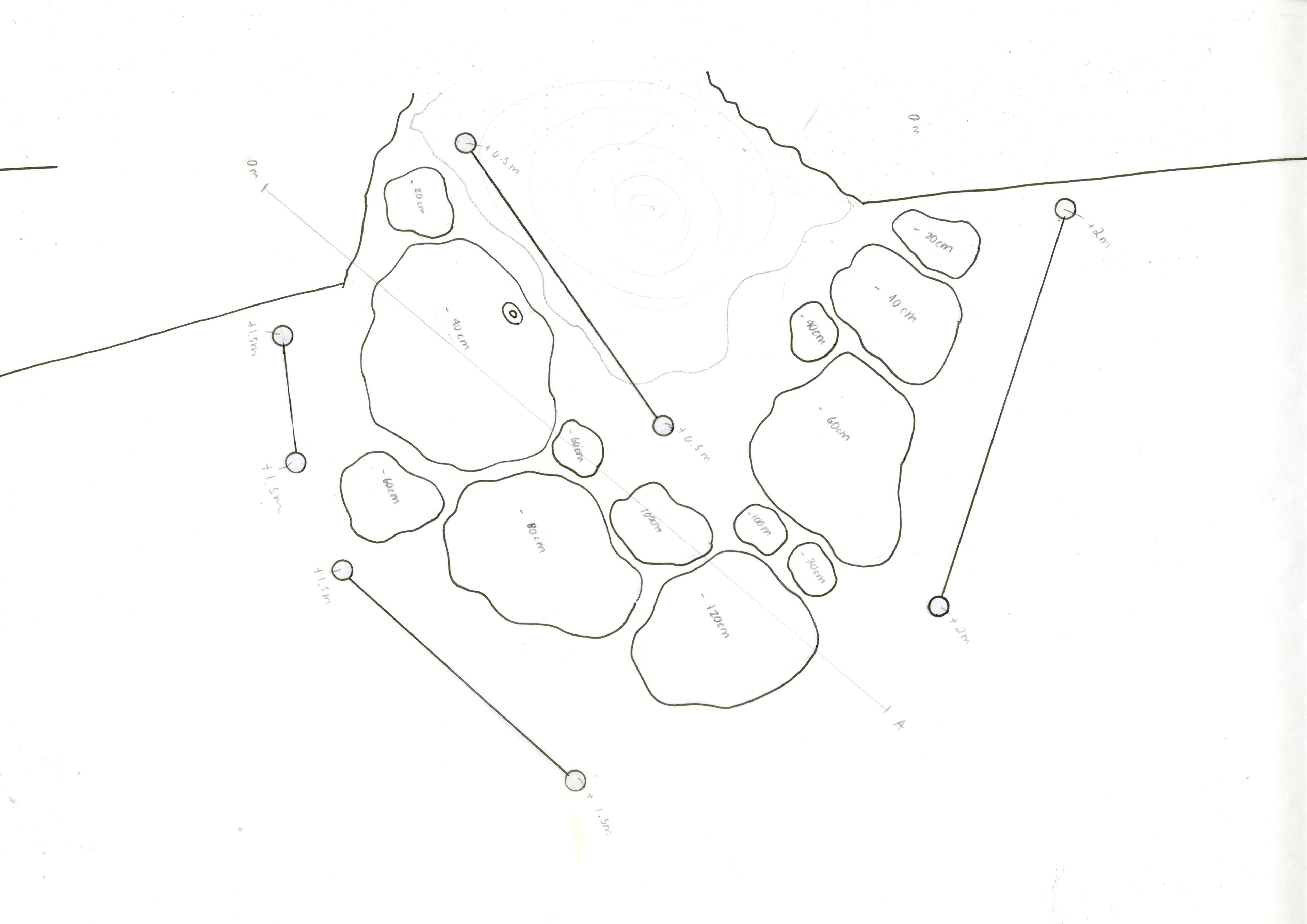 Plan Rough Sketch (Pencil)