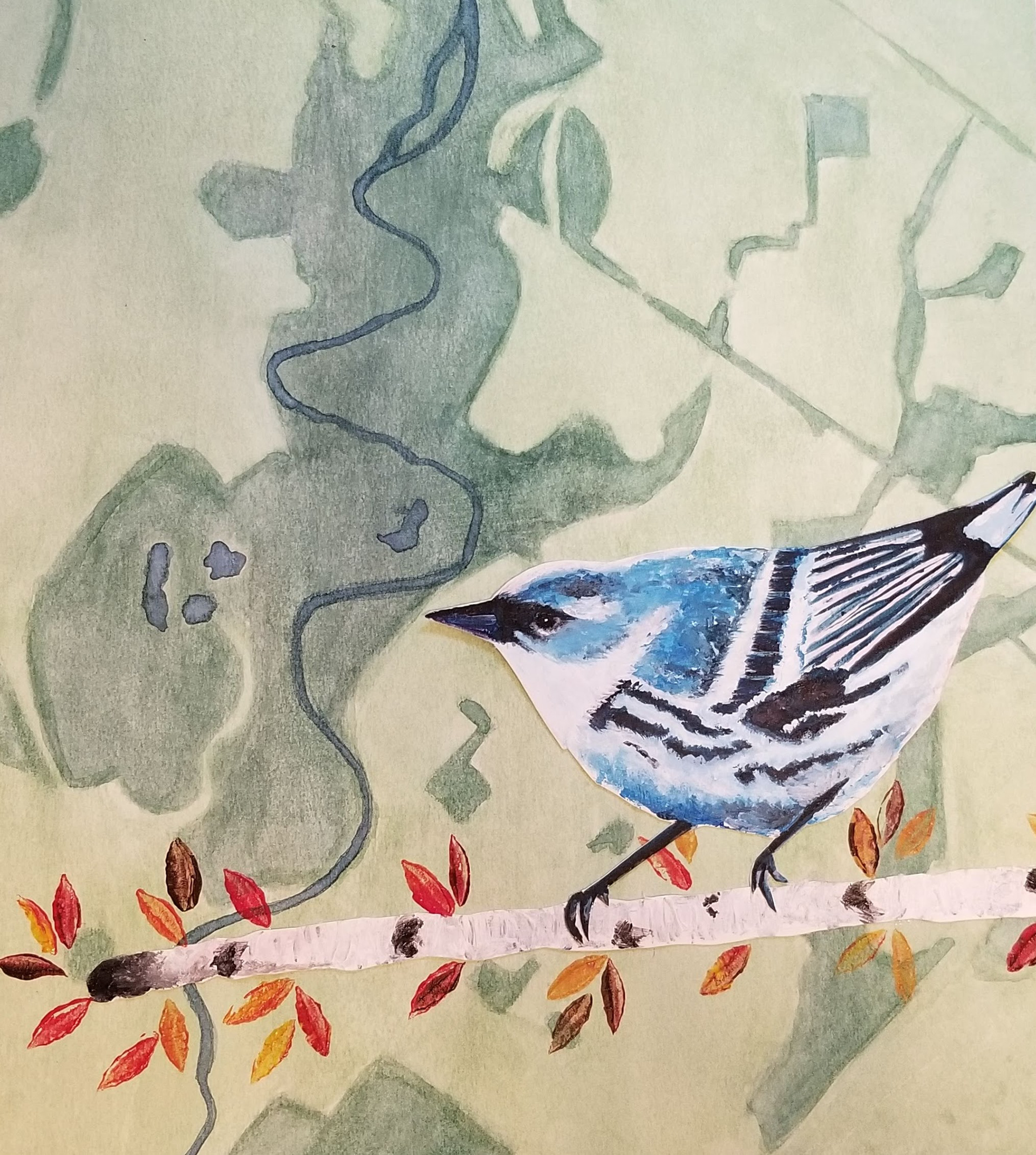 Water Colour and Oil Paint, 2015