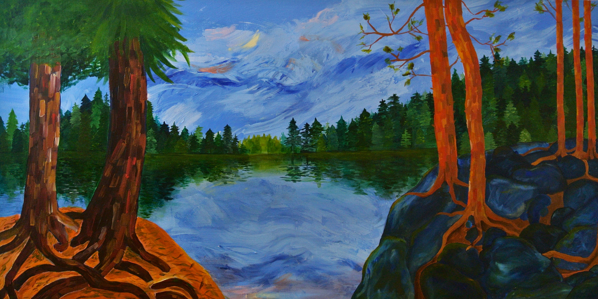 Acrylic, 2019
