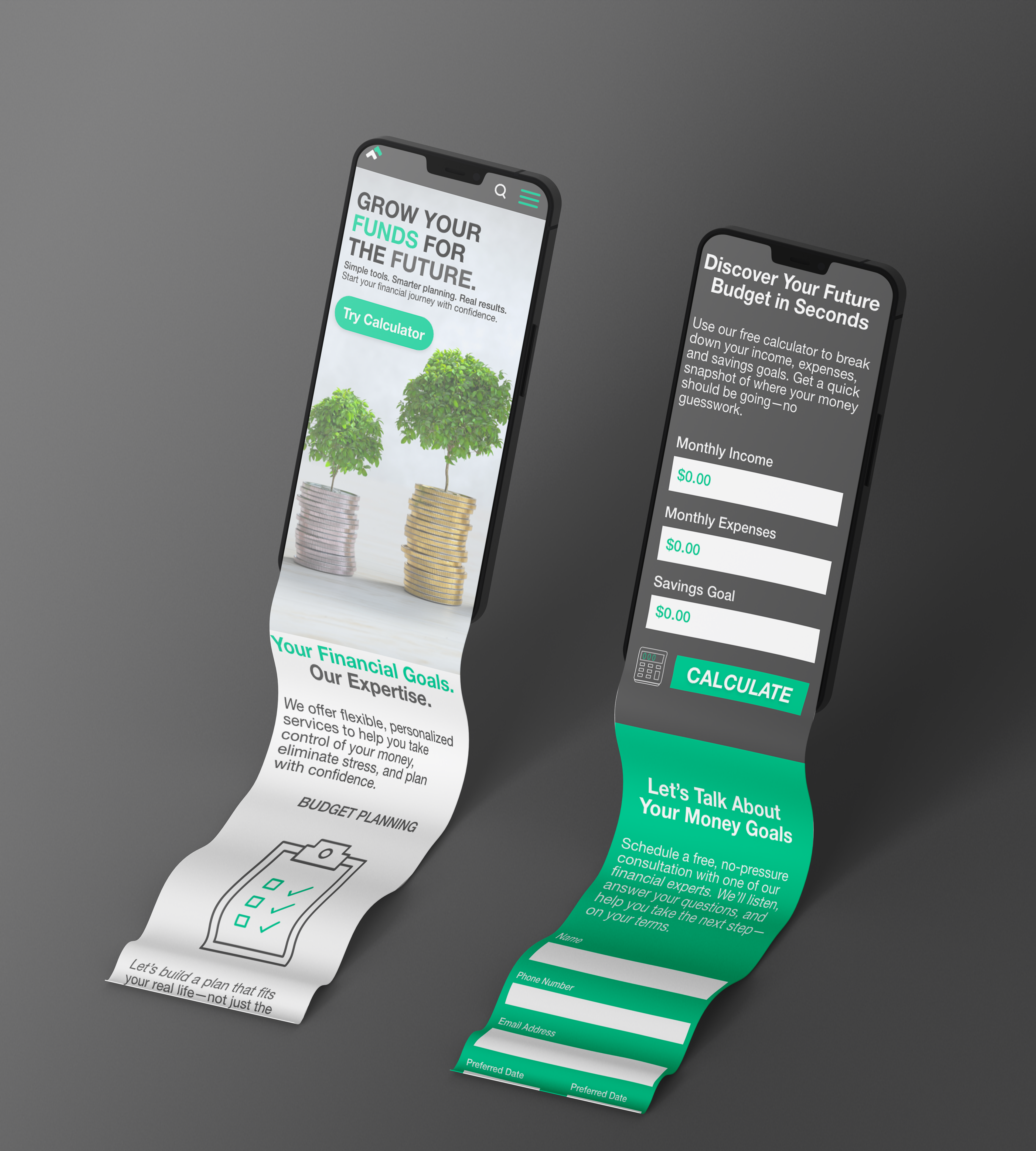 FutureFunds Mobile Long Scroll